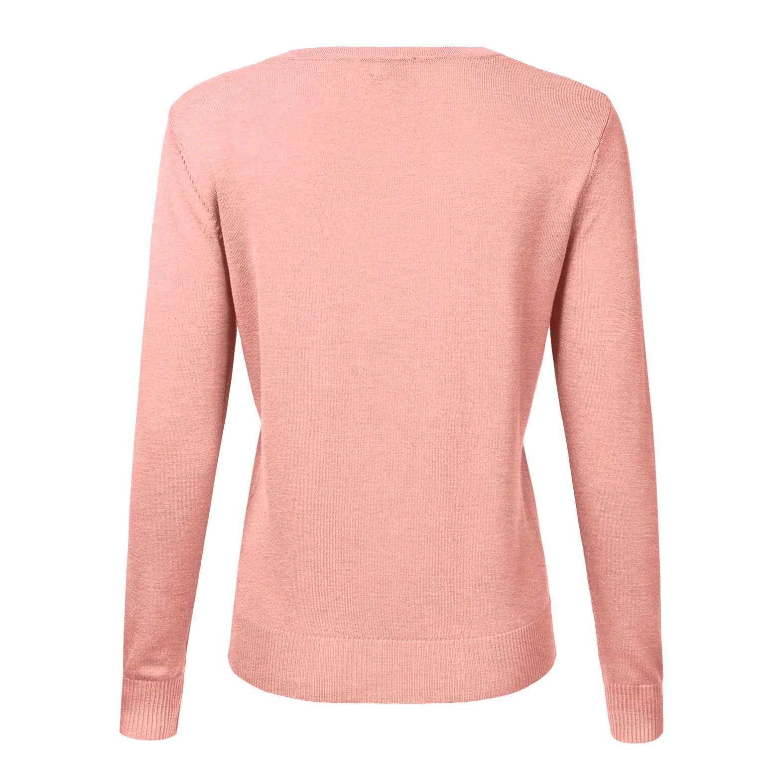 Generisch Cardigans para mujer elegante e informal bolero para tops vestido cárdigan de verano manga larga suéter de punto estrecho transpirable con botones chaqueta camisa con cuello en V ligero