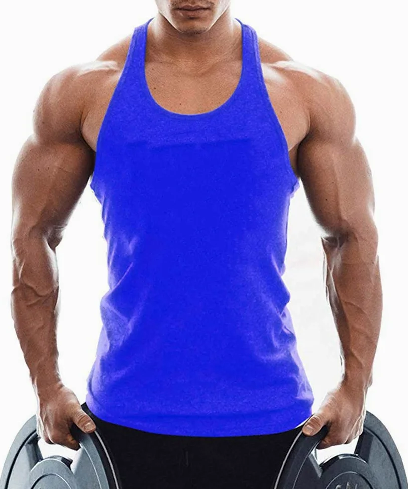 Camiseta sin mangas de algodón para hombre, diseño de camiseta muscular, paquete de 1/3