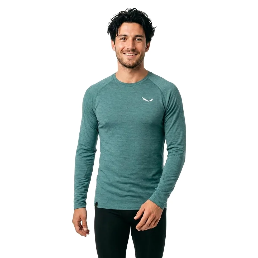 Salewa Puez Melange Dry M L/S tee T-Shirt Hombre (Pack de 1)