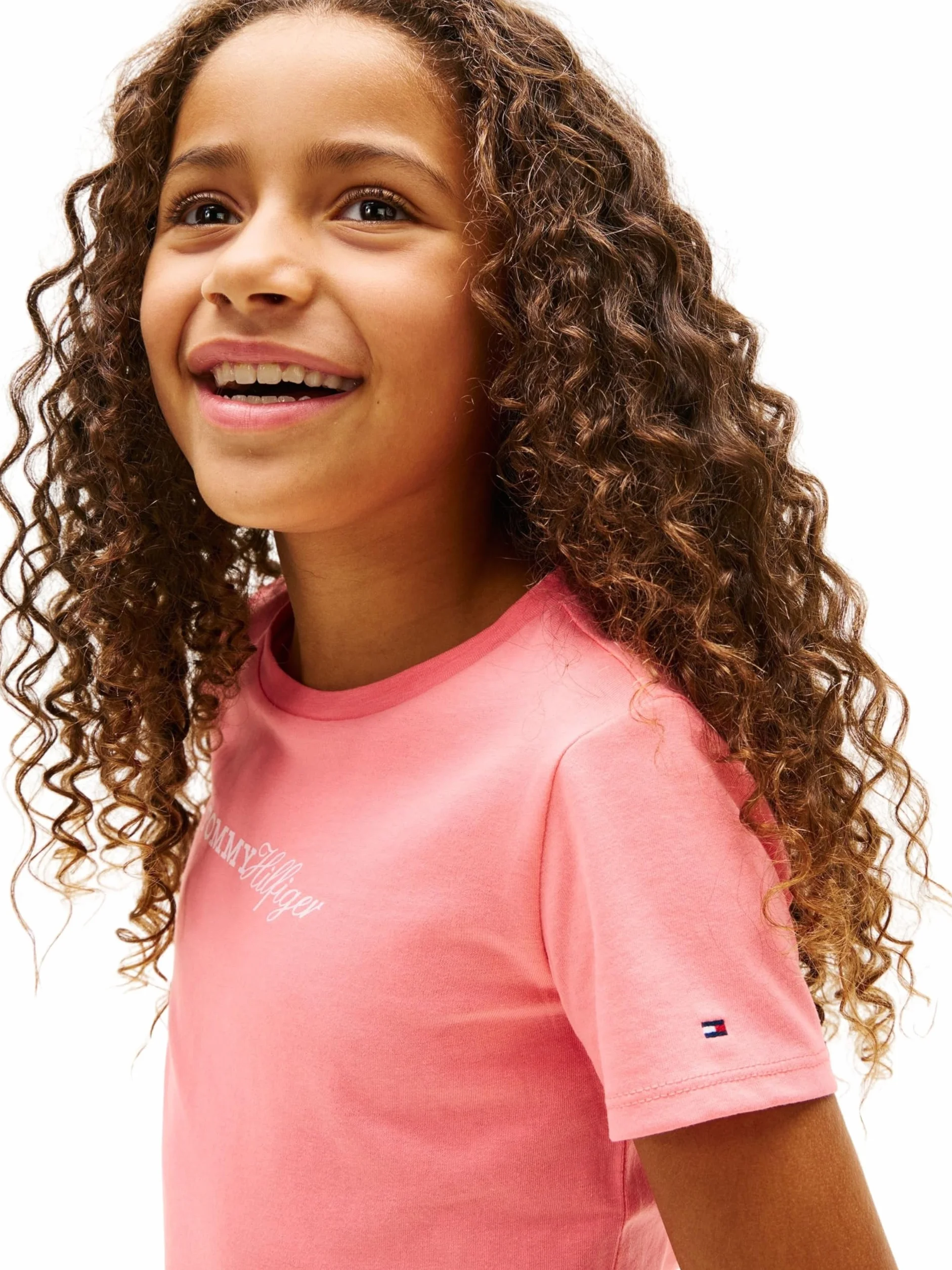 Tommy Hilfiger Tommy Script tee SS Kg0kg09123 Camisetas Niñas (Pack de 1)