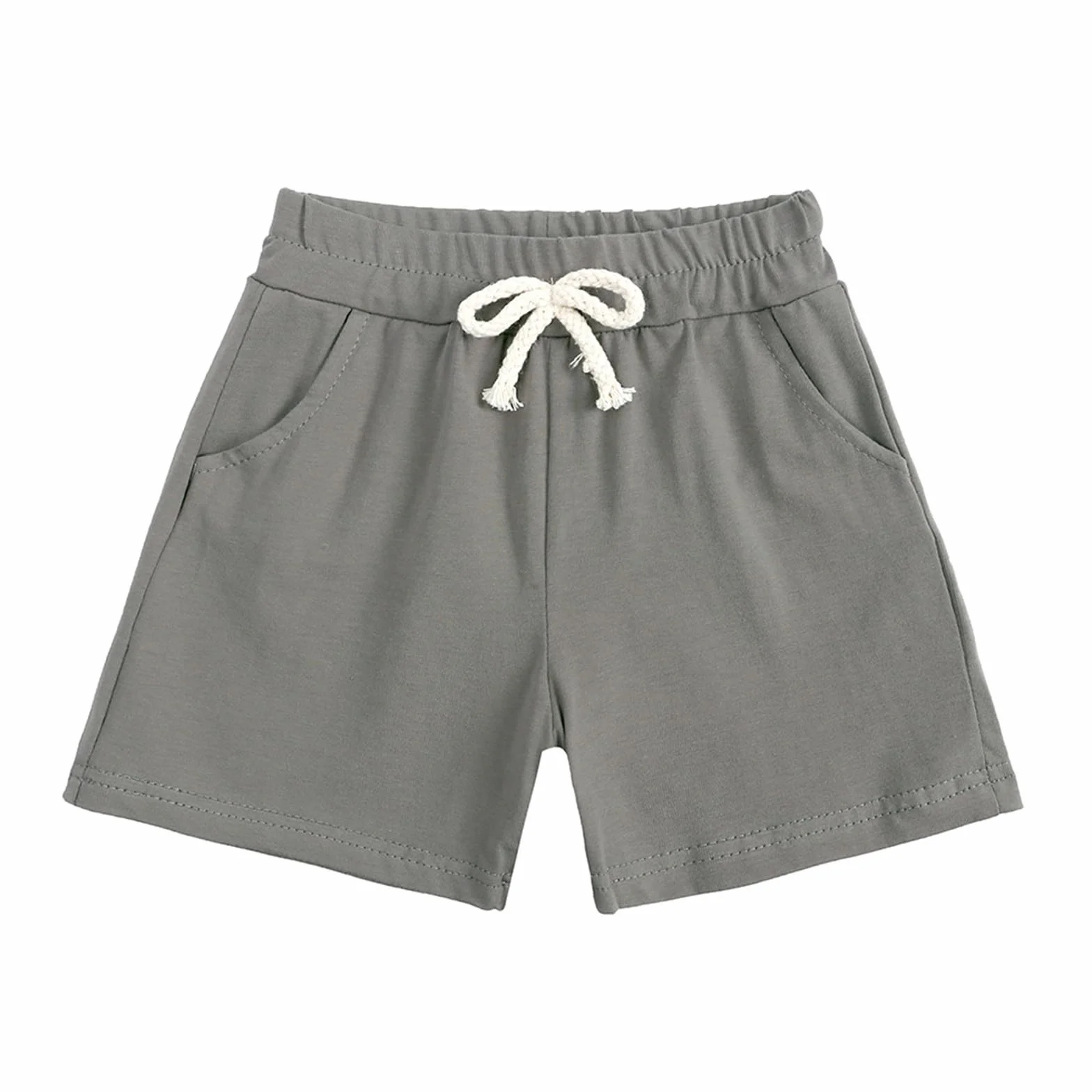 Generisch Conjunto de 2 piezas para niño y niña, conjunto de ropa de verano, camiseta de manga corta con pantalones cortos