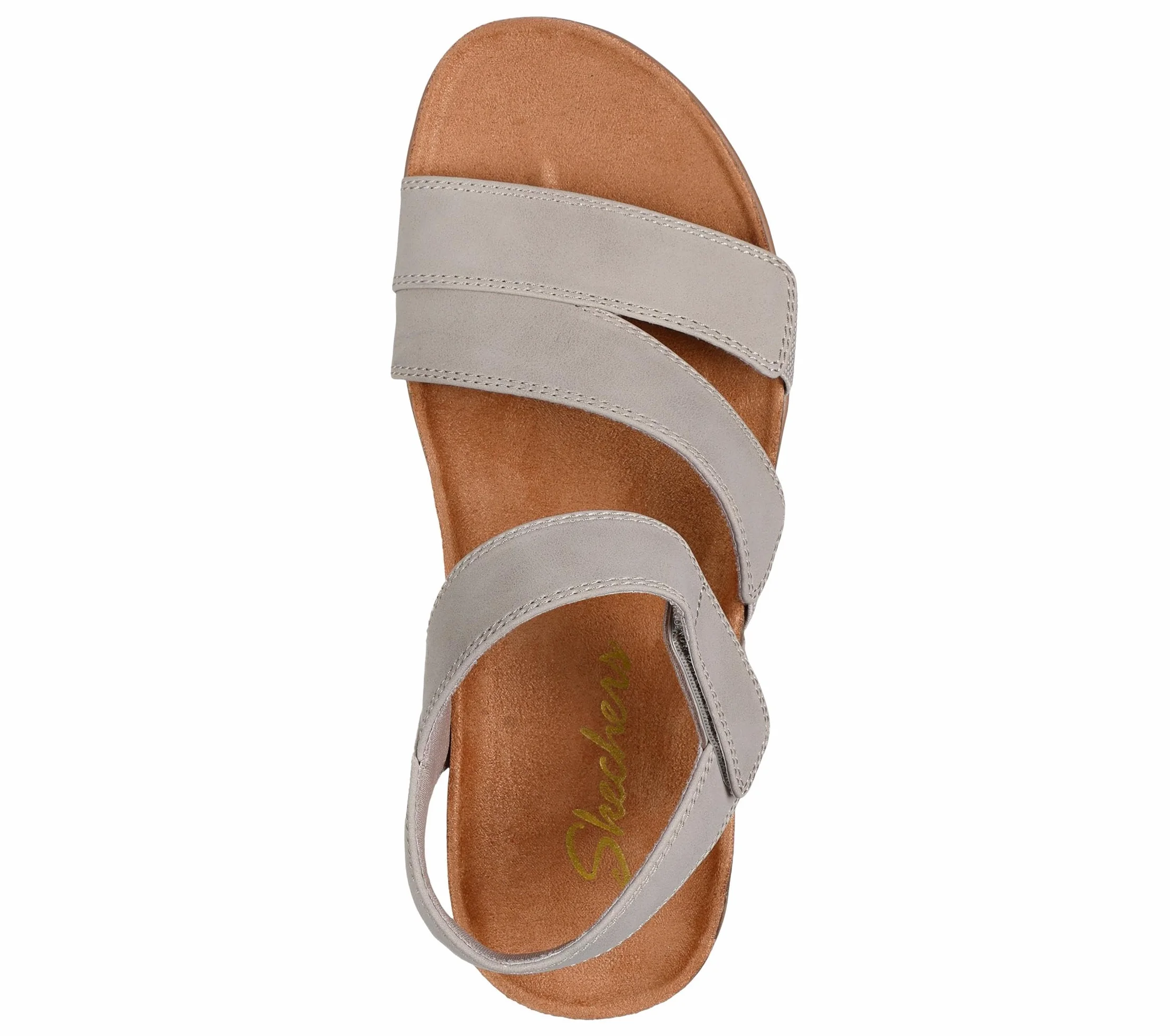 Skechers Sandalias elevadas cómodas para mujer