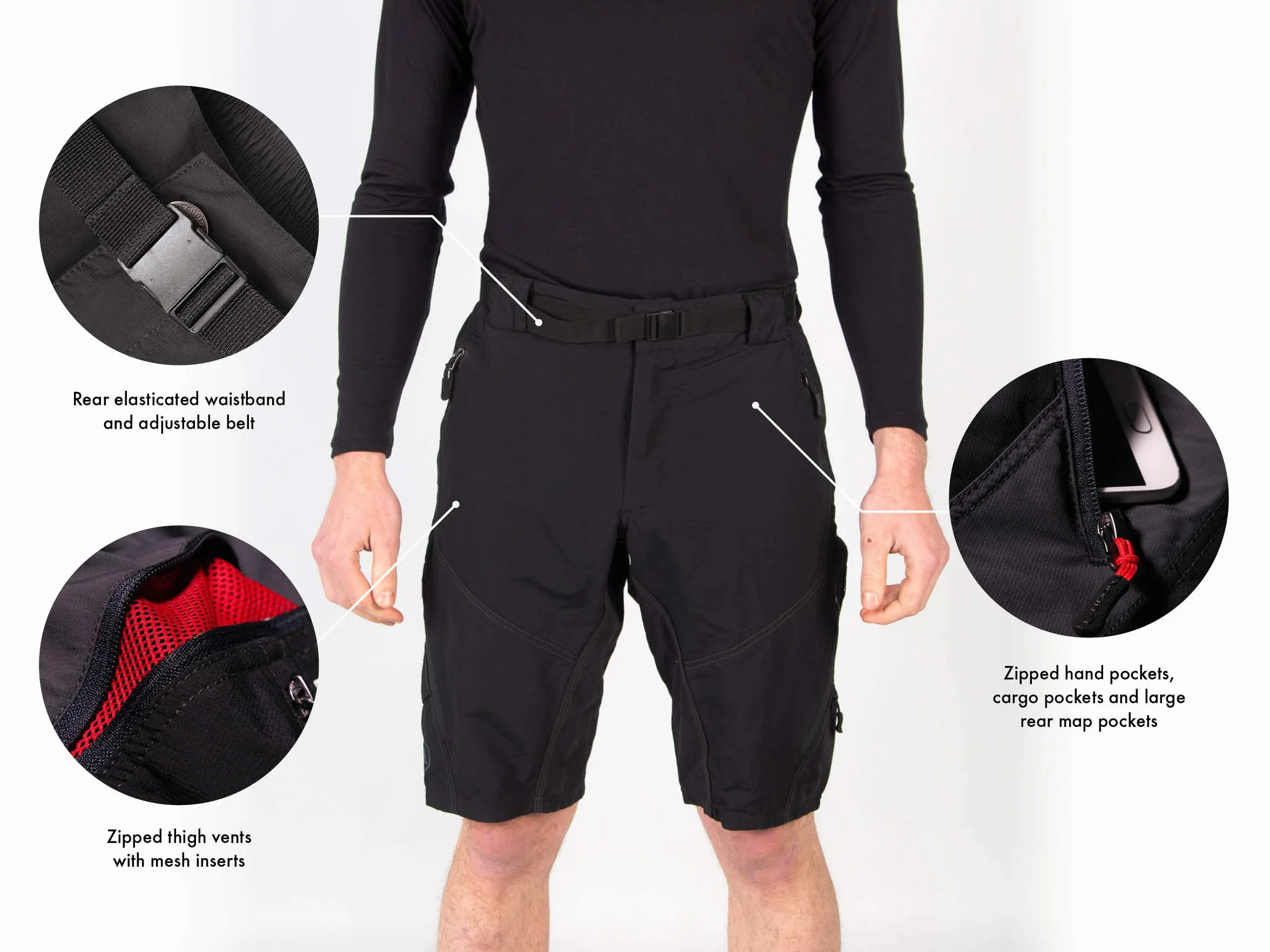 Endura Hummvee Short with Liner - Pantalones Cortos Hombre