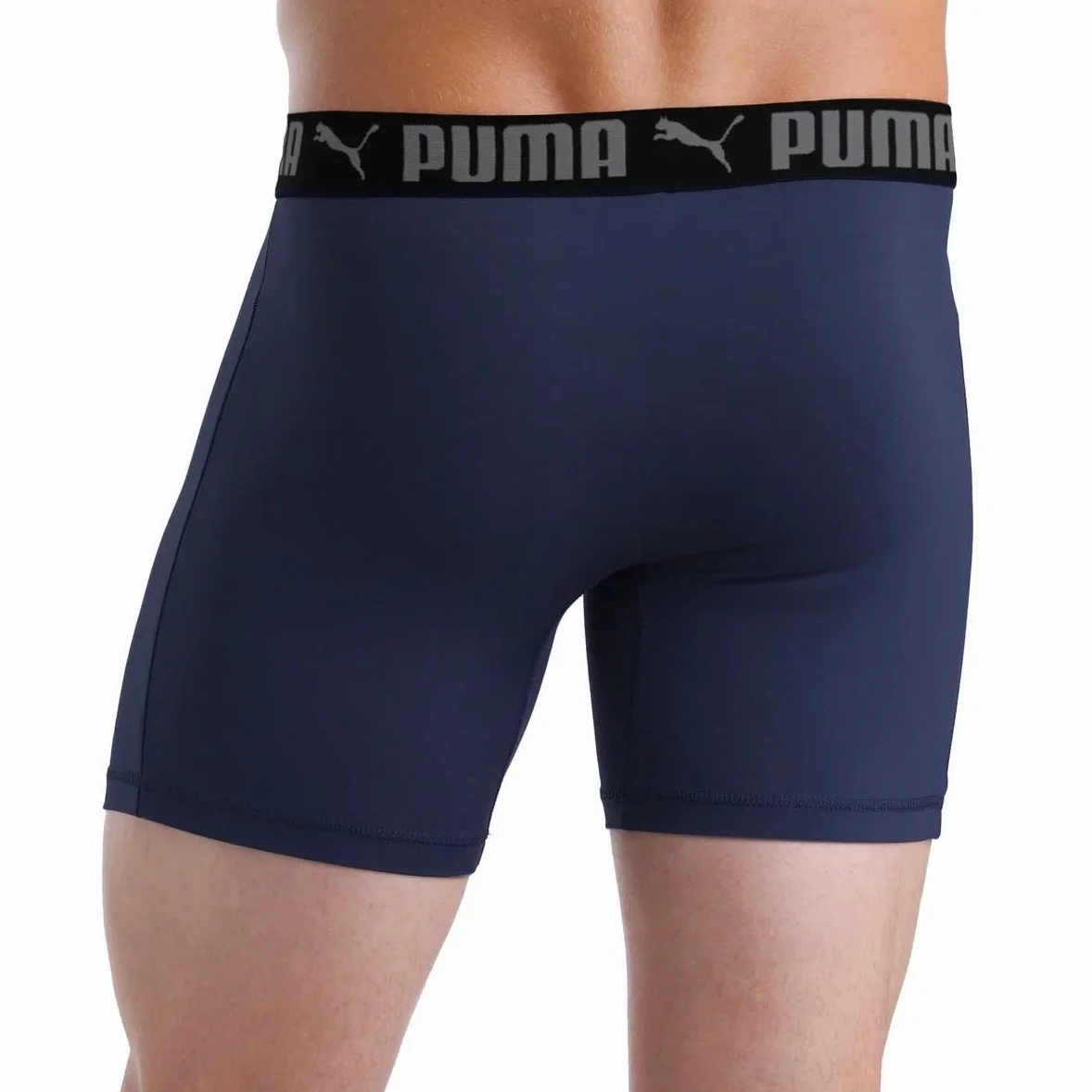Puma Calzoncillos Tipo bóxer de Microfibra para Hombre, Paquete de 5