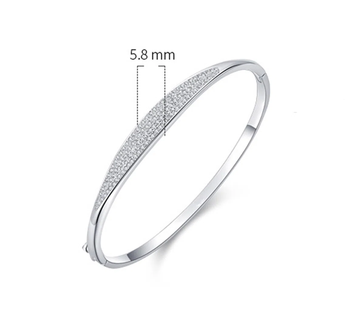 Pulseras para la amistad, pulsera geométrica de diamantes creados para parejas, PT950 y oro blanco de 9K/14K/18K