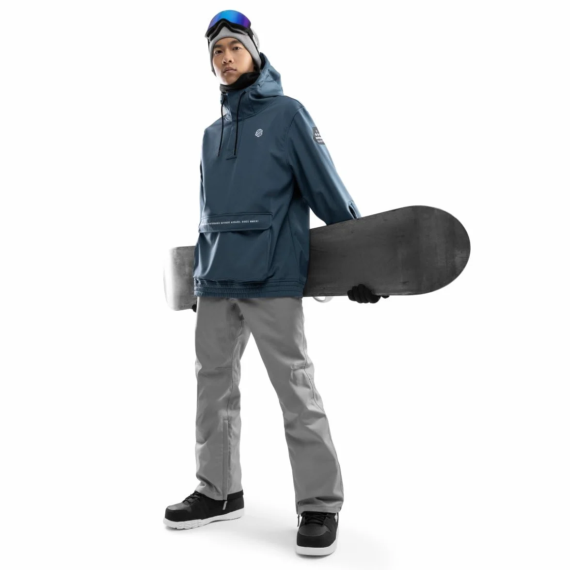 SIROKO Pantalón de Nieve Hardshell Esquí P2 Gris