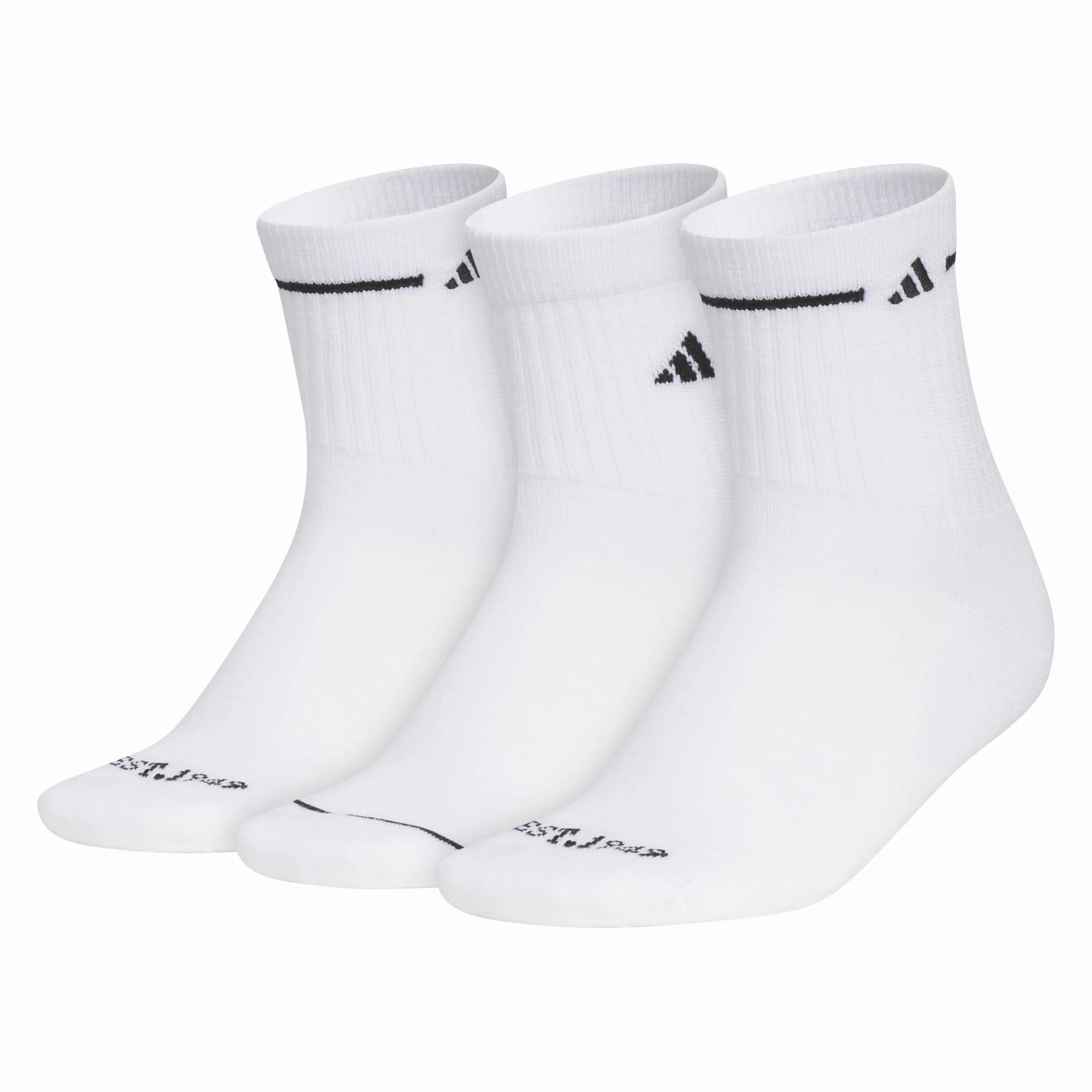 adidas Women's Cushioned Sport 3.0 3-pack High Quarter Calcetín de cuartos altos Mujer (Pack de 3)