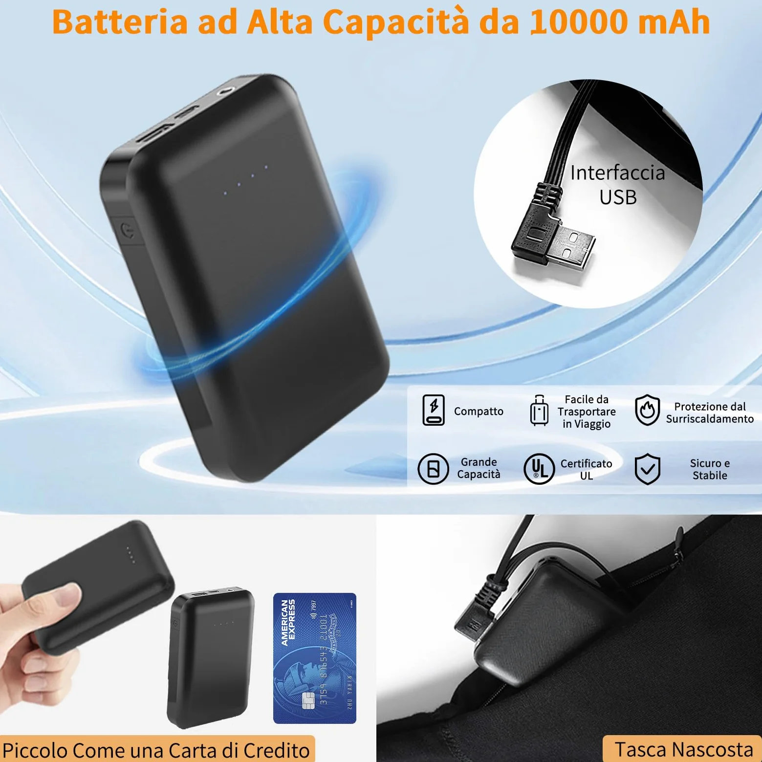 Camiseta Calefactable Hombre Mujer, Ropa Interior Térmica Calefactable, Termico Lavable Jersey Eléctrica para Camping Senderismo Esquí Pesca Moto al Aire Libre