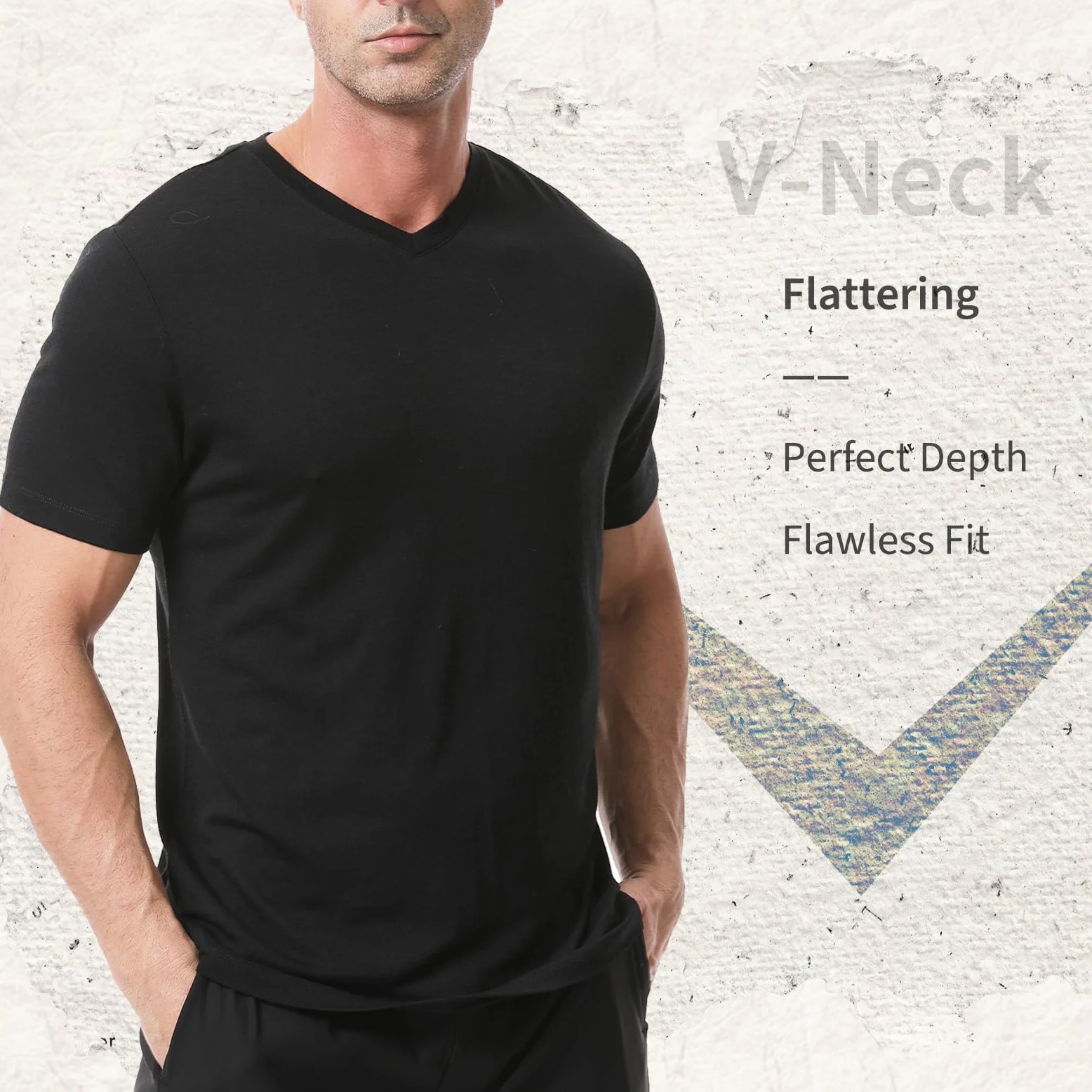 Merino Protect - Camiseta para hombre, 100% lana merino, resistente a los olores, capa base para senderismo, viajes, camiseta de cuerpo suave
