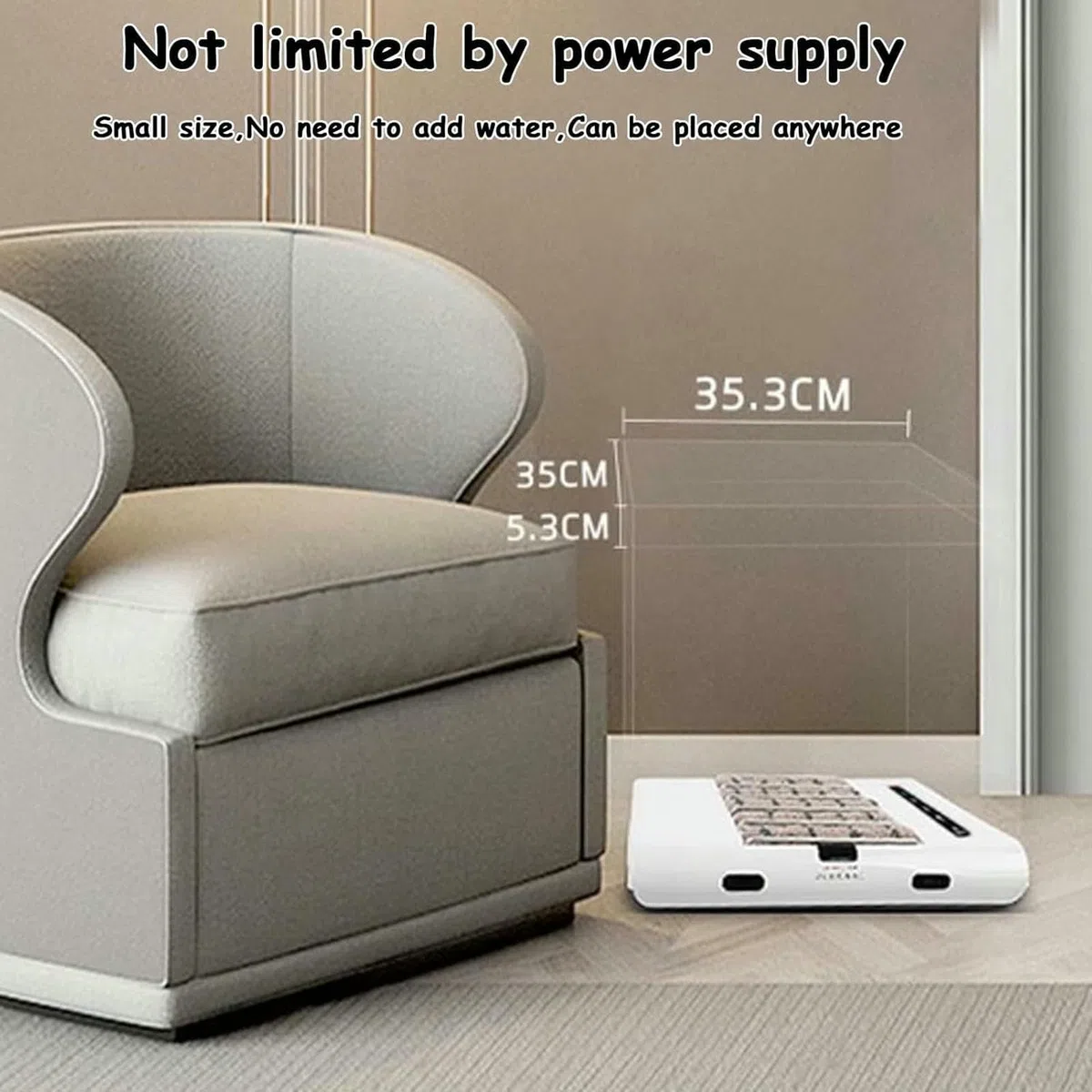 Máquina automática para la limpieza de suelas de zapatos, pulidora eléctrica inteligente por inducción para una limpieza eficiente del calzado, ideal para entradas de hoteles y zonas de mucho trá