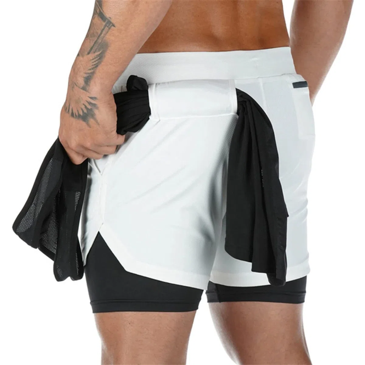 Shorts cómodos y Transpirables Pantalones Cortos de Hombre Pantalones Cortos de Verano para Correr, Pantalones Cortos deporti