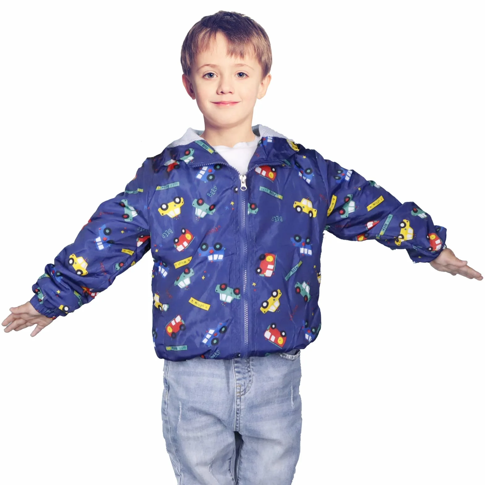 JinBei Chaqueta Niño Cortavientos Primavera Otoño 1-7 Años