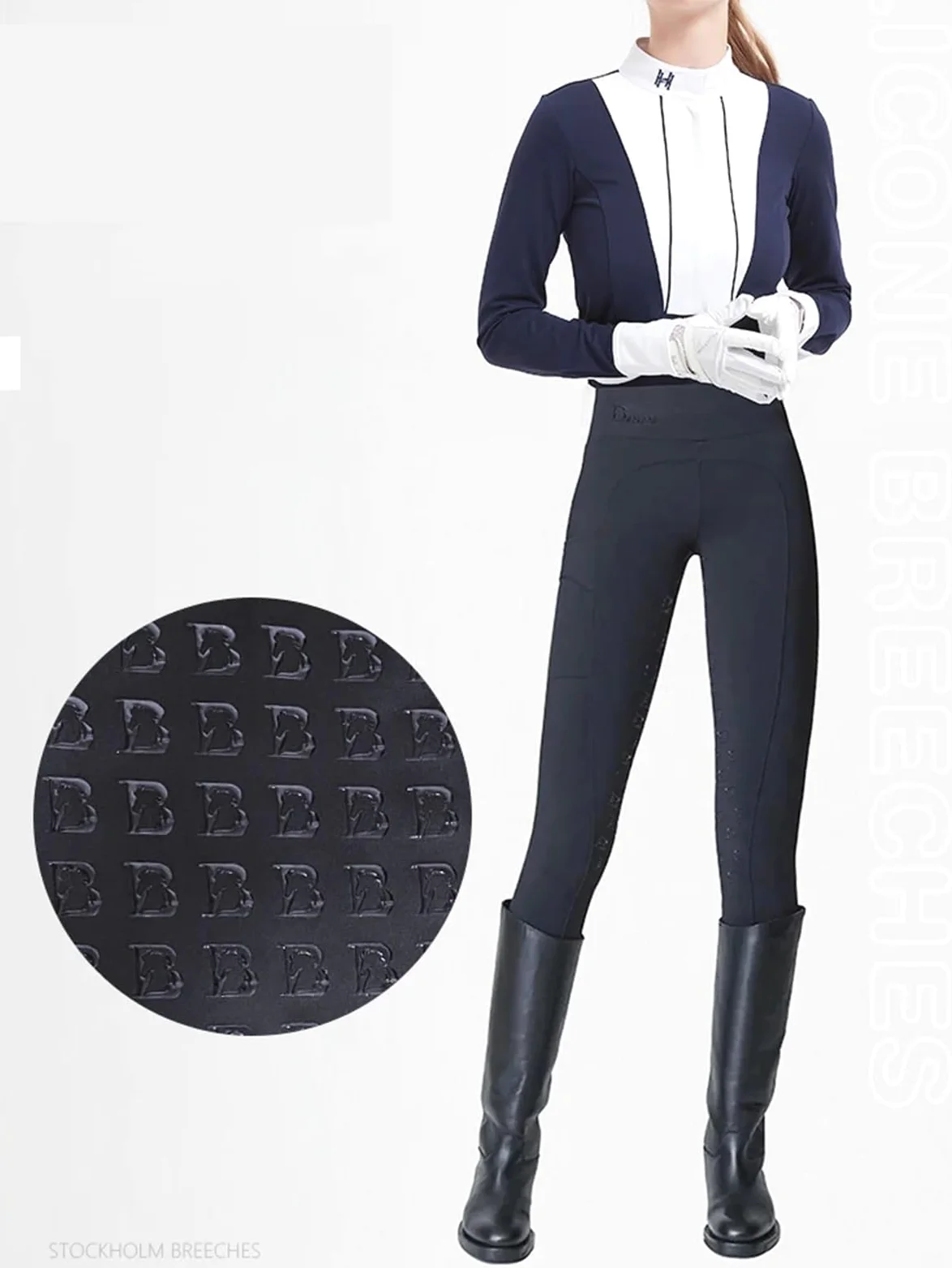 Pantalones De Equitación For Mujer, Silicona, Antideslizantes, Transpirables Y Resistentes Al Desgaste, Elásticos, Equipo Caballero para Exterior