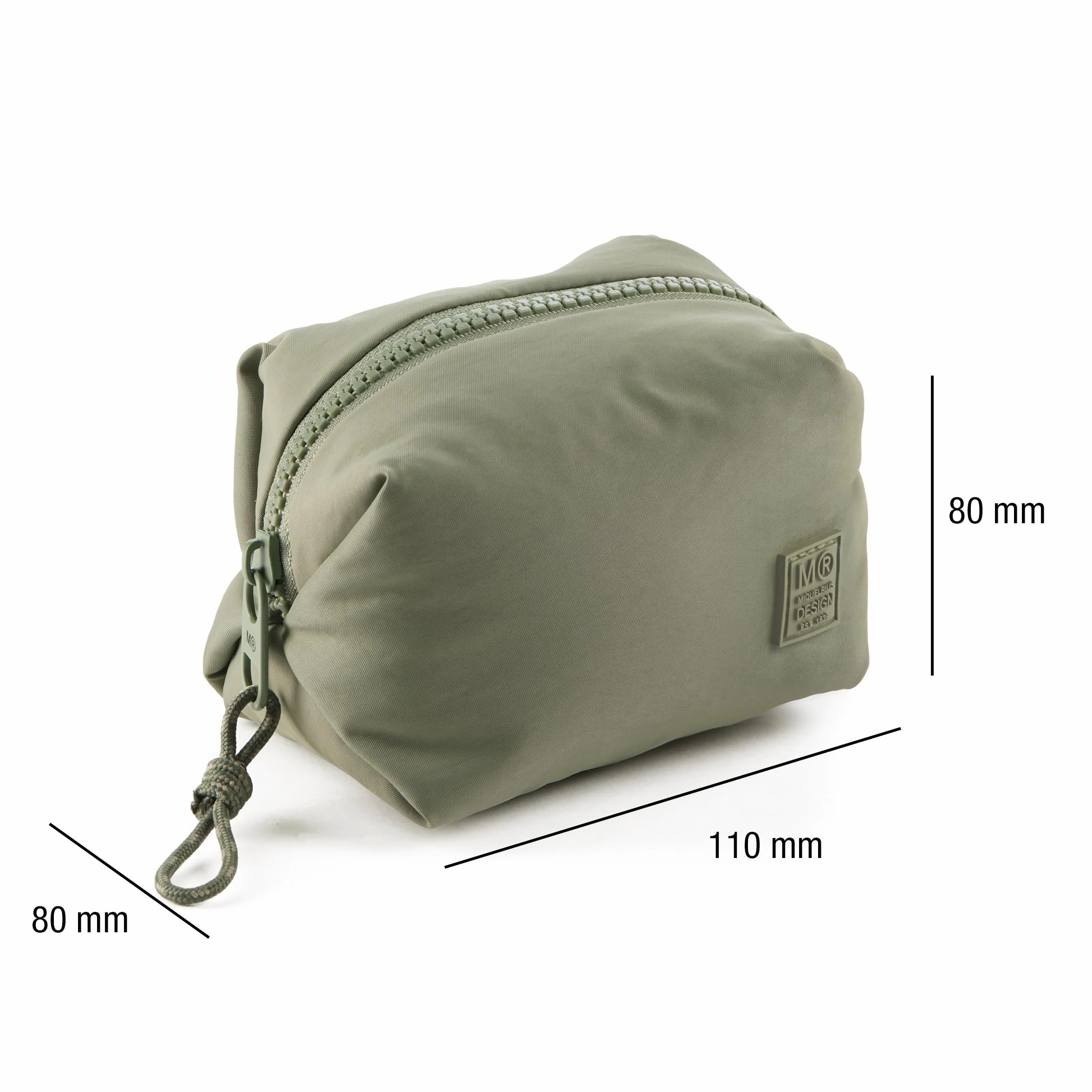 Miquelrius - Mini Neceser para cosméticos, Maquillaje o Accesorios, Portatodo Acolchado Repelente al Agua, Estuche Compacto de Viaje, Ligero y Resistente, 110 x 80 x 80 mm