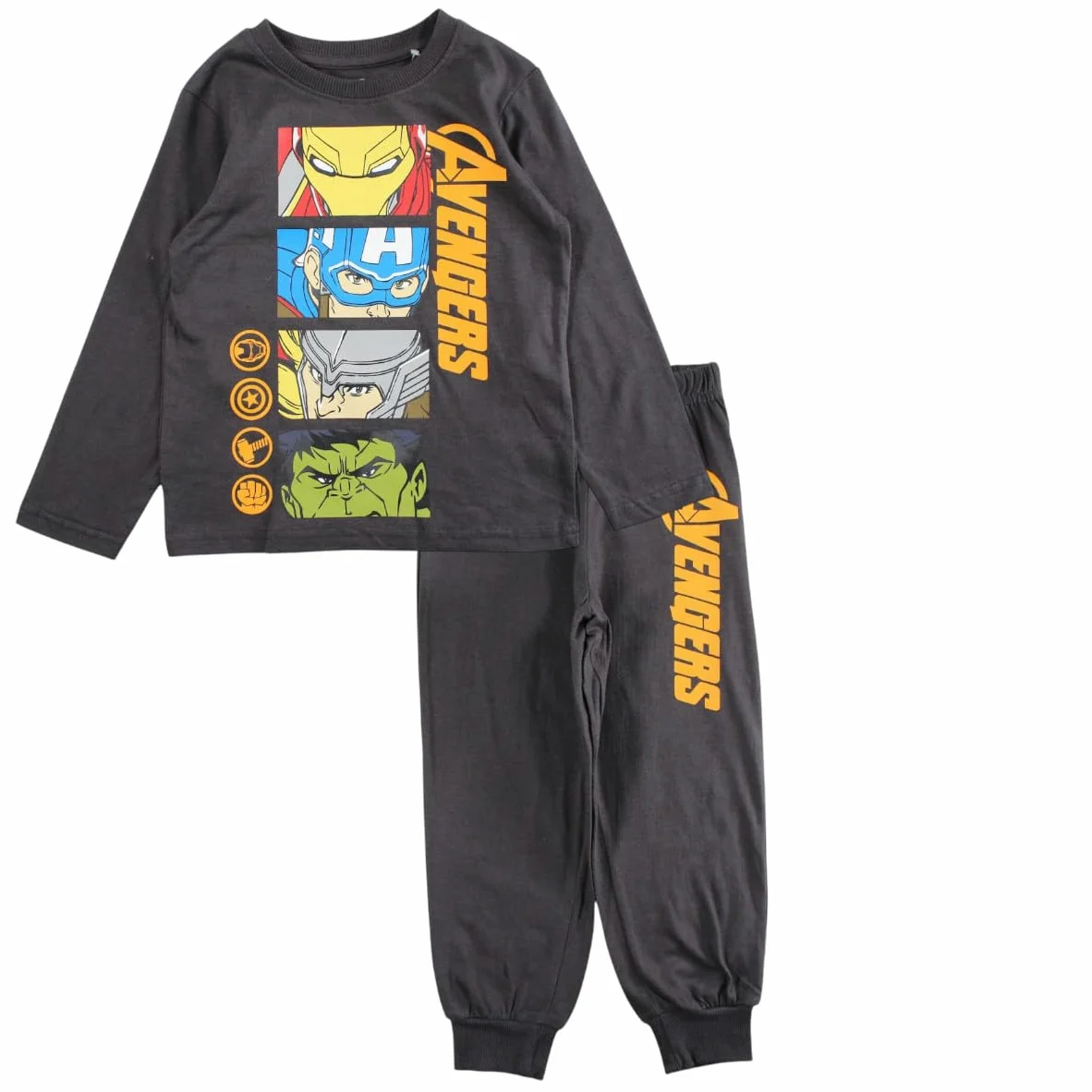 Disney Pyjama Coton Garcon Avengers Pijama de algodón para niño Avengers Unisex niños (Pack de 2)