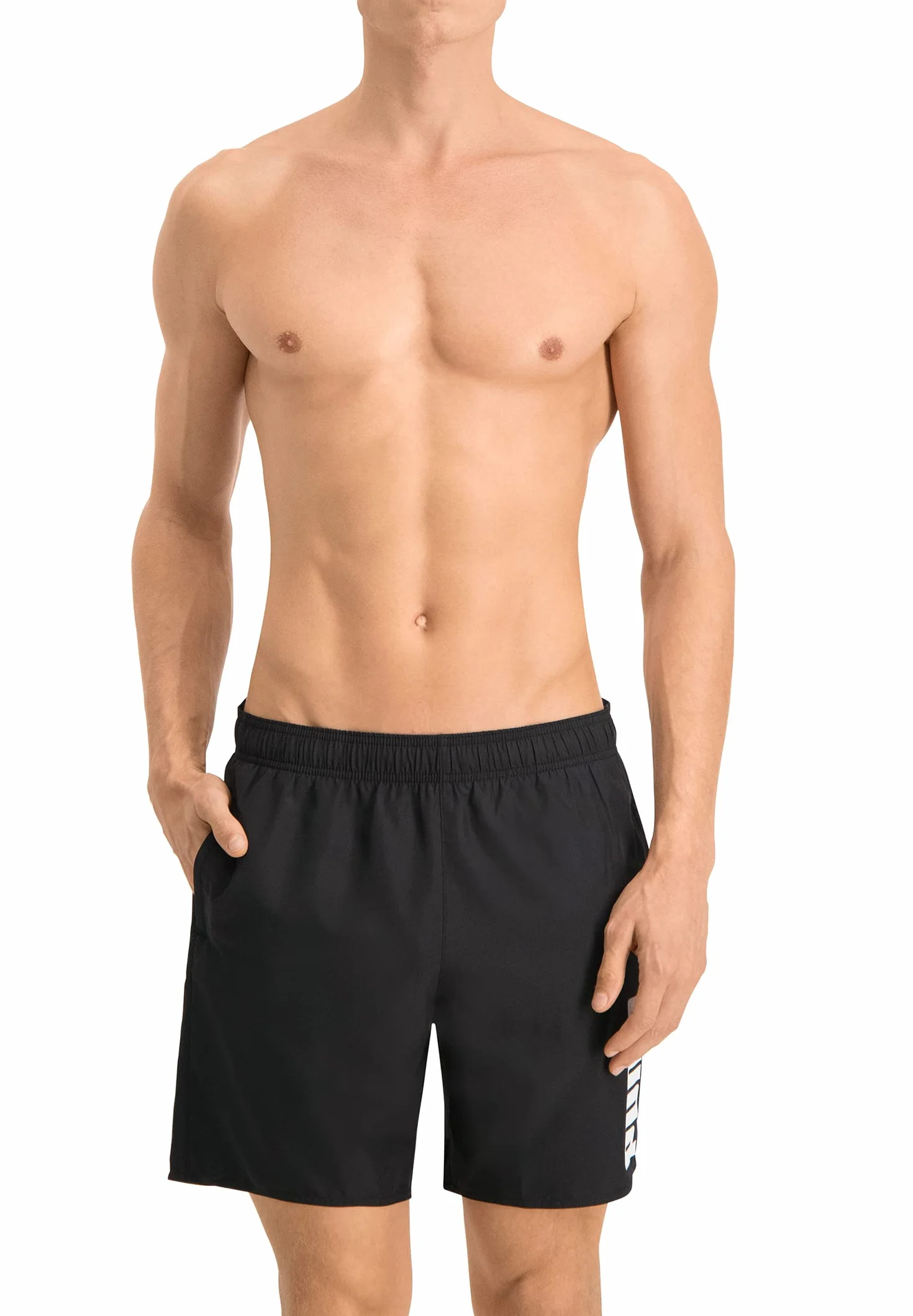 PUMA Shorts 100001385 Traje de baño, Negro, XL para Hombre