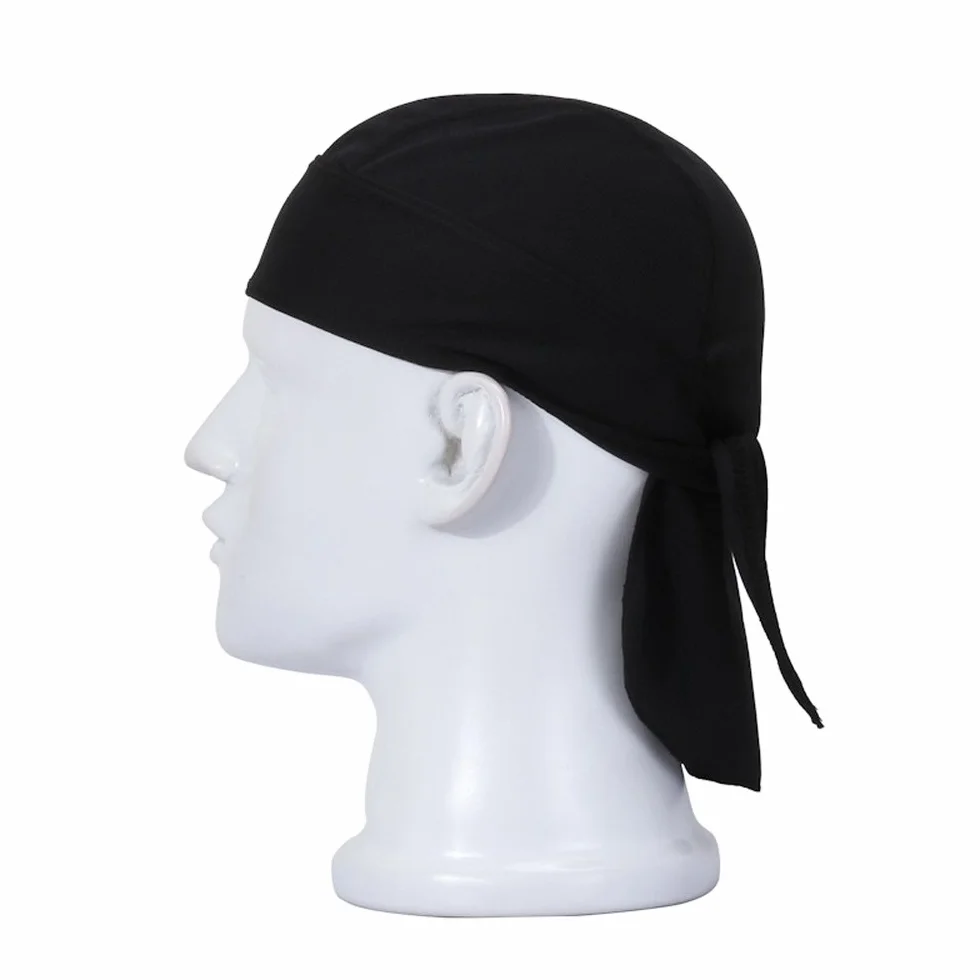 Free Master Sports Bandana Cap Negro Rojo Blanco Hombre Mujer Biker Diadema Toalla
