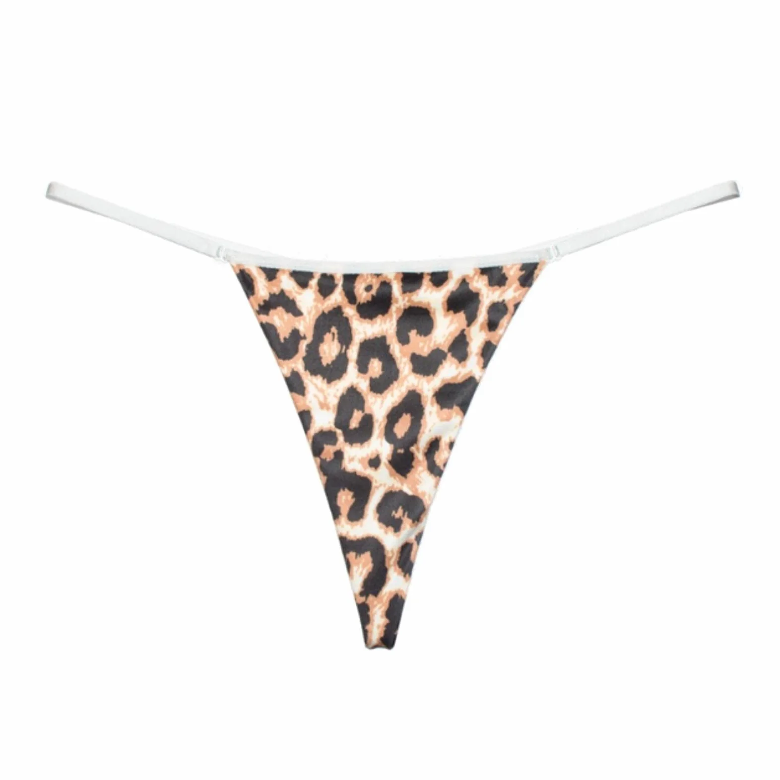 Sexy Women's tangingrina de Tallas de Tallas de Mujer Impresa Camo/Zebra/Leopard G-String Pink Women's Seamless Lingerie 20pcs