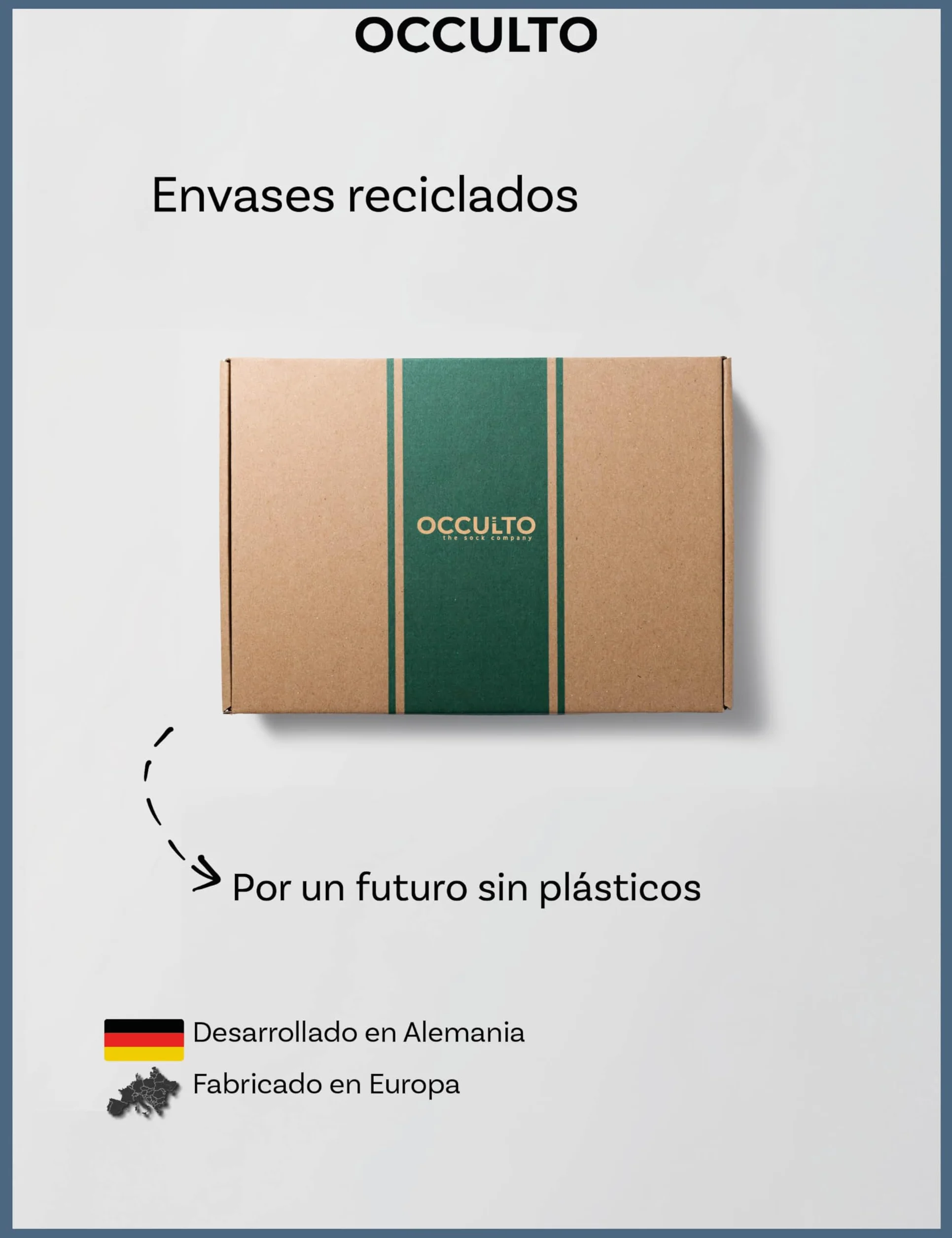 Occulto Calcetines Esqui para Hombre 2 pares, 4 Pares (modelo: Felix)