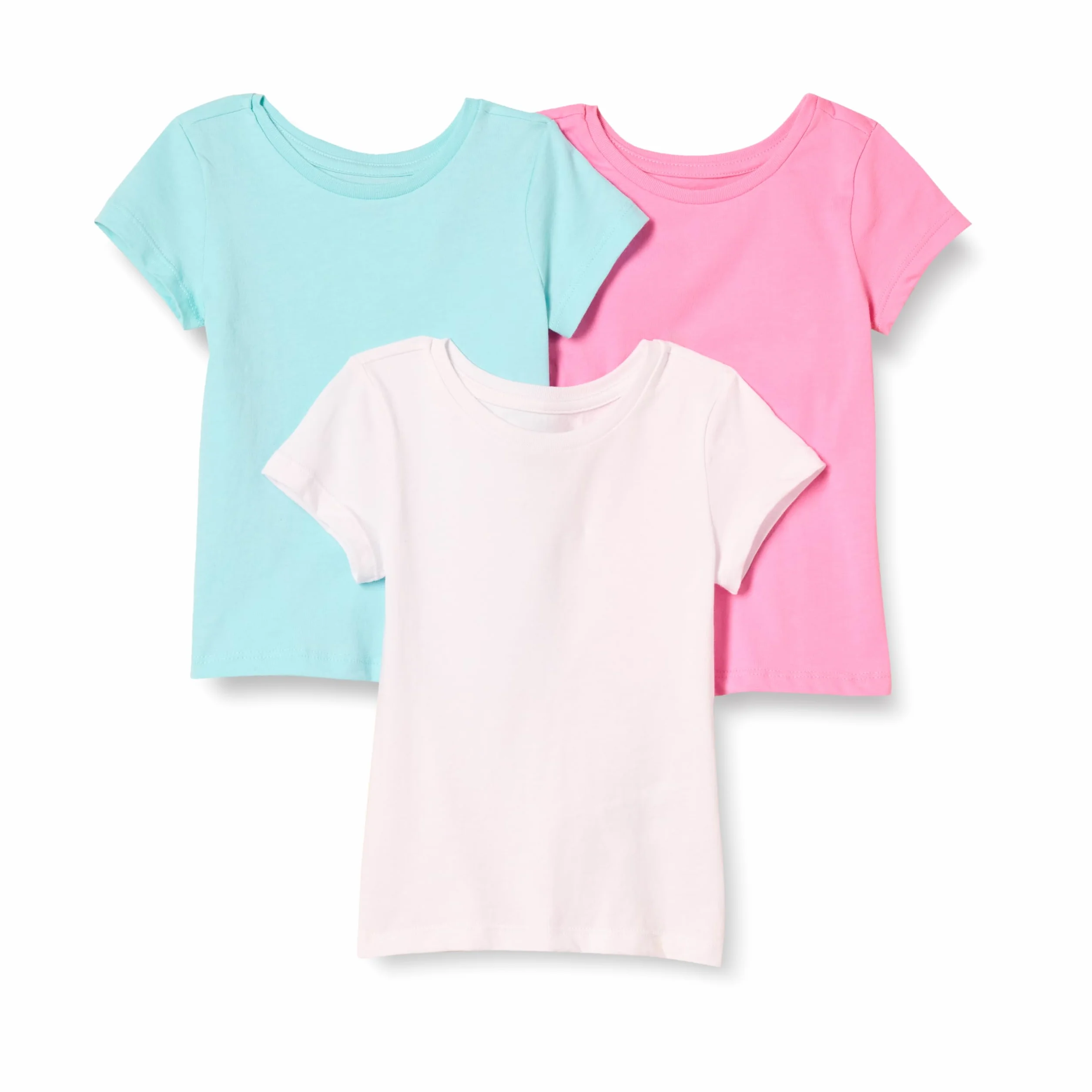 Amazon Essentials Niñas Camisetas de Manga Corta