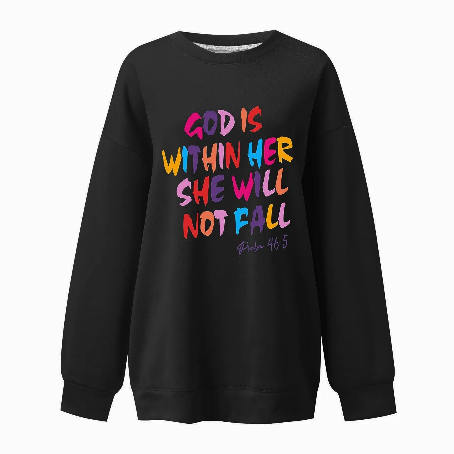 Sudadera De Mujer Verano,Sudadera con Estampado de Letras, Informal, de Manga Larga, con Cuello Redondo, Holgada, con Hombros caídos, para otoño e Invierno, Camiseta Deportiva