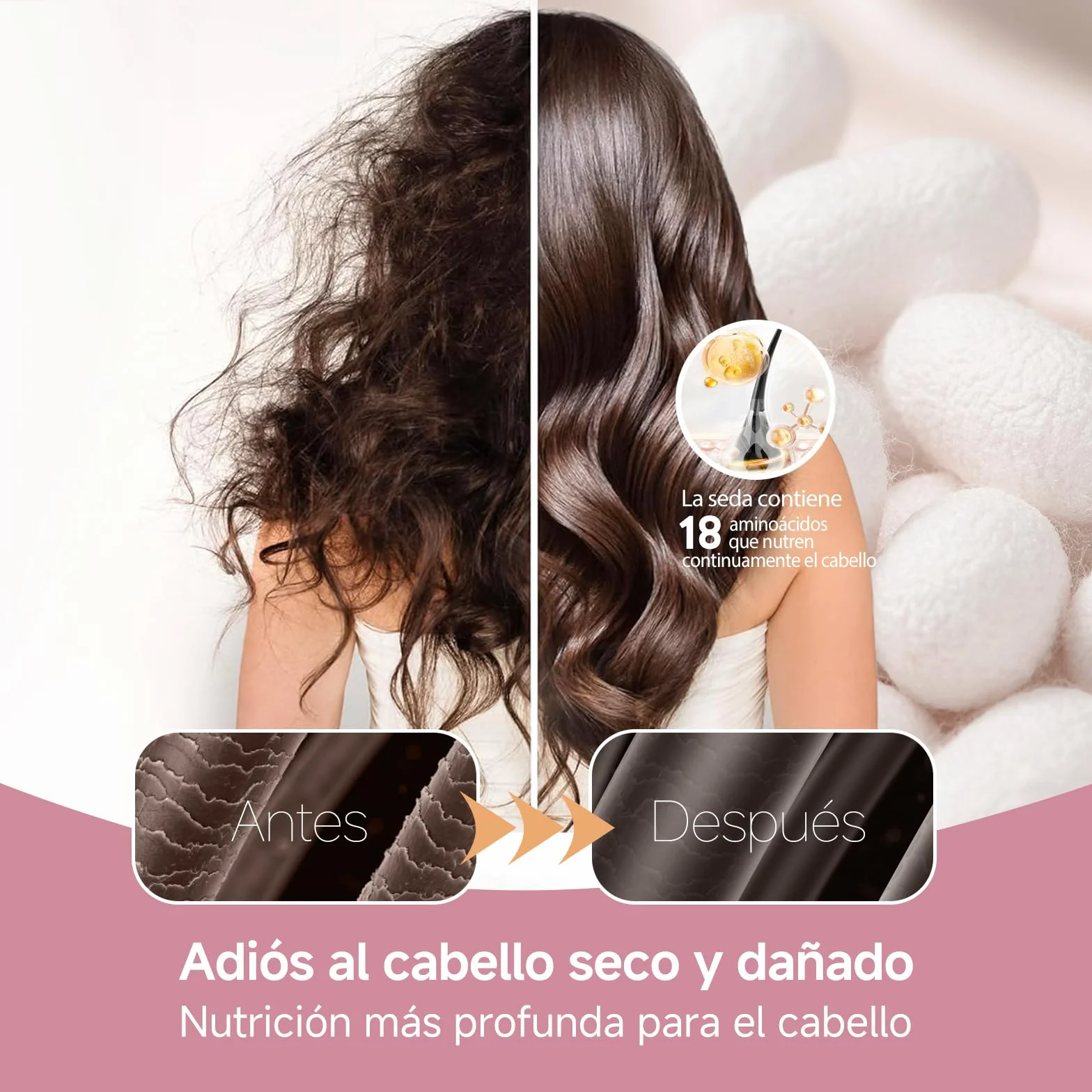 Umisleep Gorro de Seda para Dormir 100% Seda de Morera 6A 22 Momme Doble Capa Antideslizante Ajustable