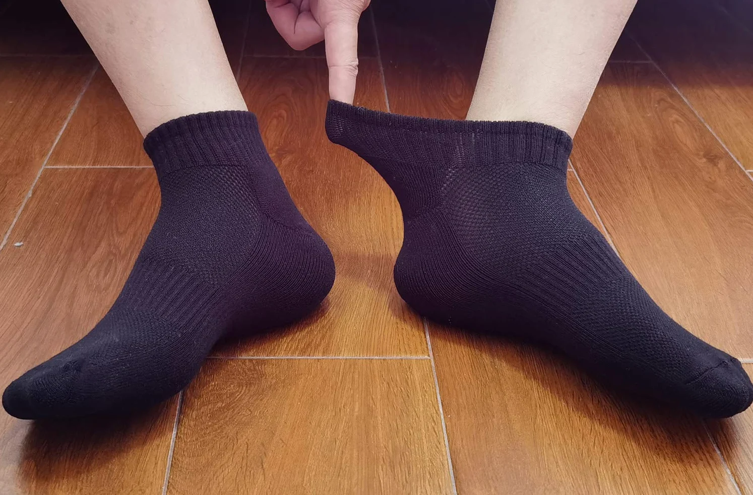 FORMEU Calcetines de compresión para mujer, antiampollas, transpirables, atléticos