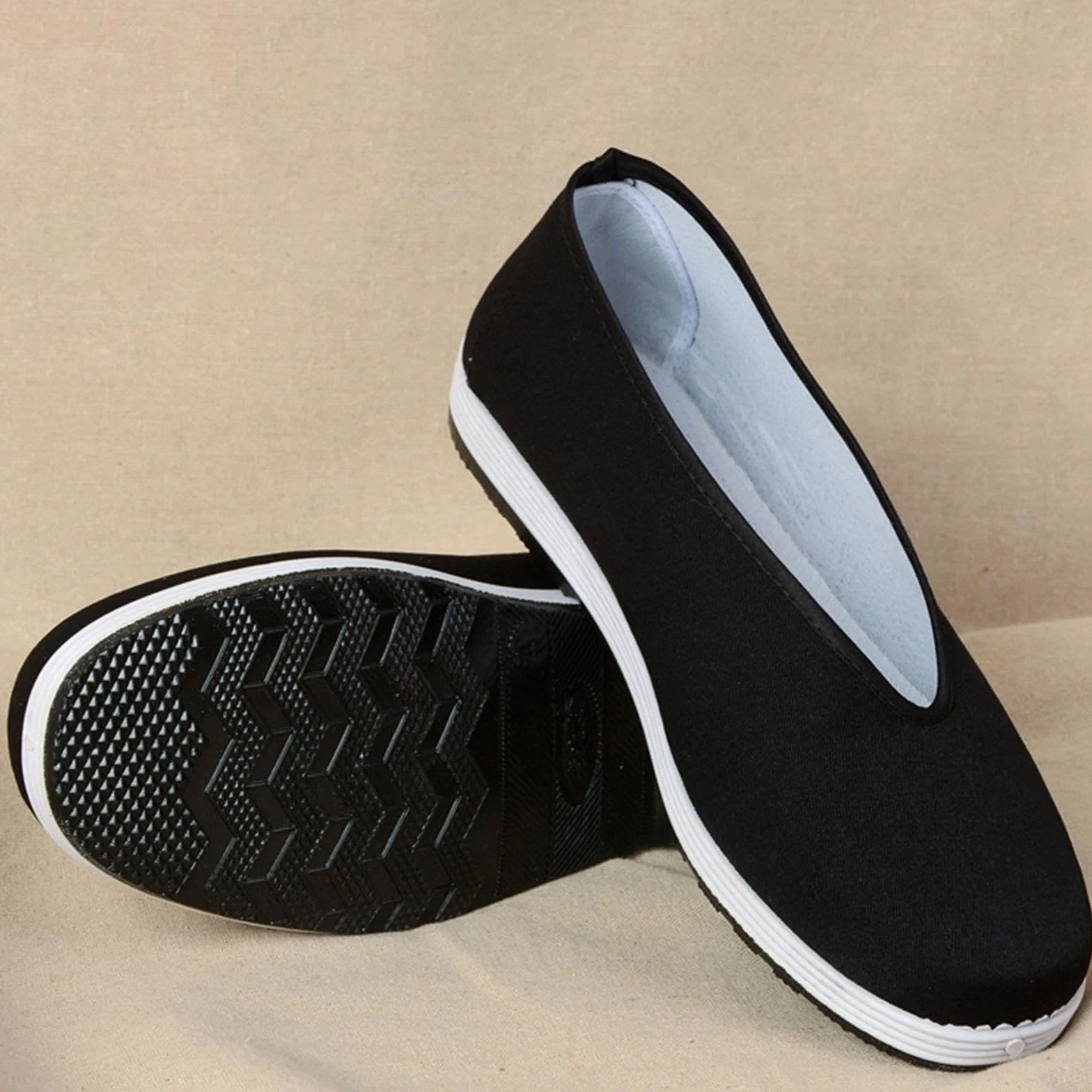 Zapatos de Kung Fu, Zapatos de Lona, Duraderos para Hombres Y Mujeres, Transpirables, Antideslizantes, Suela de Goma, Zapatos de Artes Marciales,