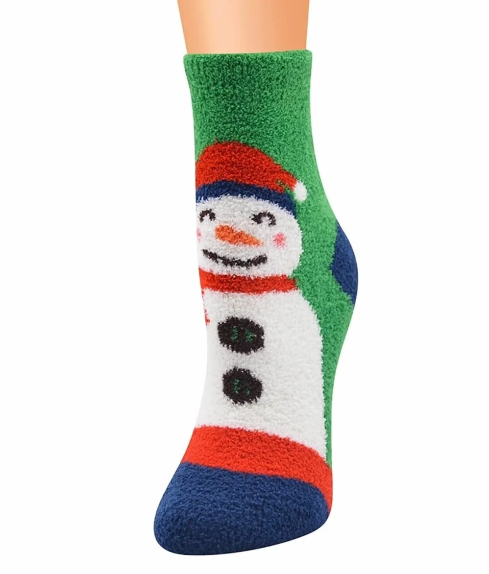 Calcetines Termicos 10 Pares De Calcetines Térmicos Esponjosos Para Mujer, Calcetines De Tubo Medianos Con Forro Polar Peludos Súper Suaves Y Acogedores Calcetines Invierno