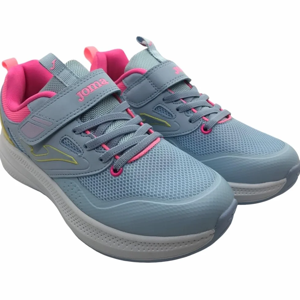 Joma - Zapatilla Deportiva Niña Ferro JR 2505 - Color Azul, Talla 34
