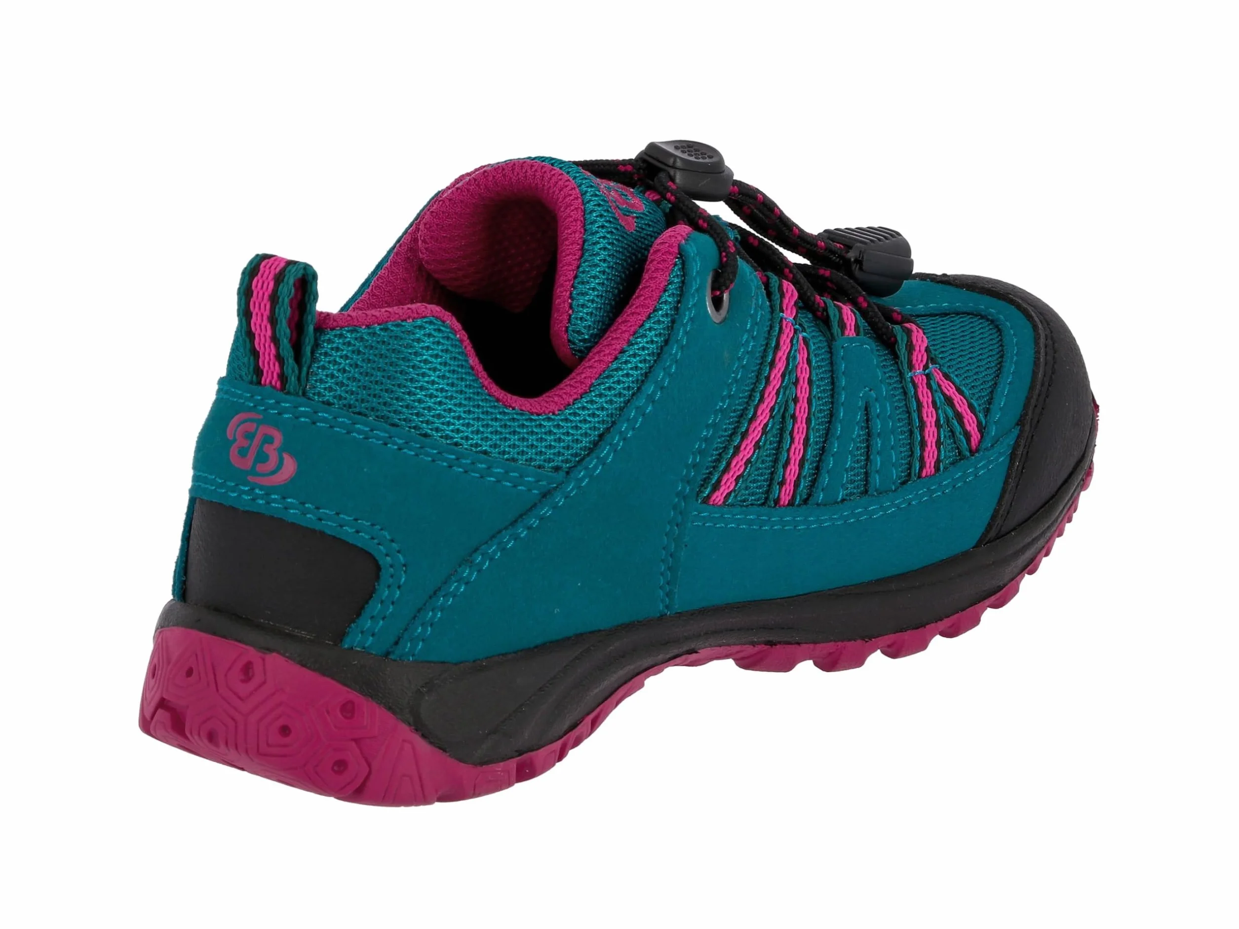 Brütting Zapatillas de Senderismo Unisex para niños Ohio Low Trekking & Senderismo, Turquesa Rosa., 33 EU