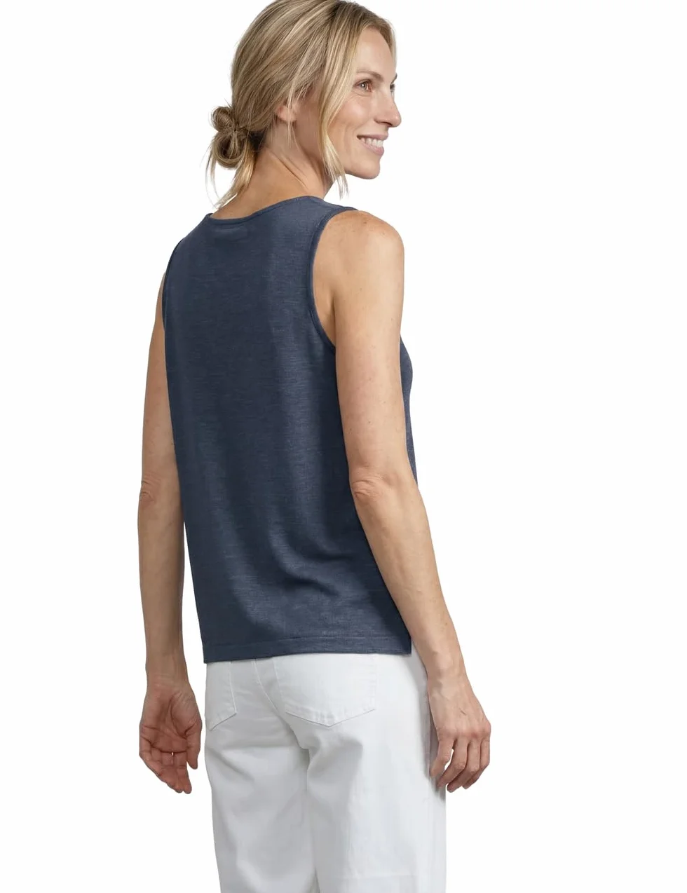 Street One Top con Escote Barco y Detalle en los Hombros Mujer