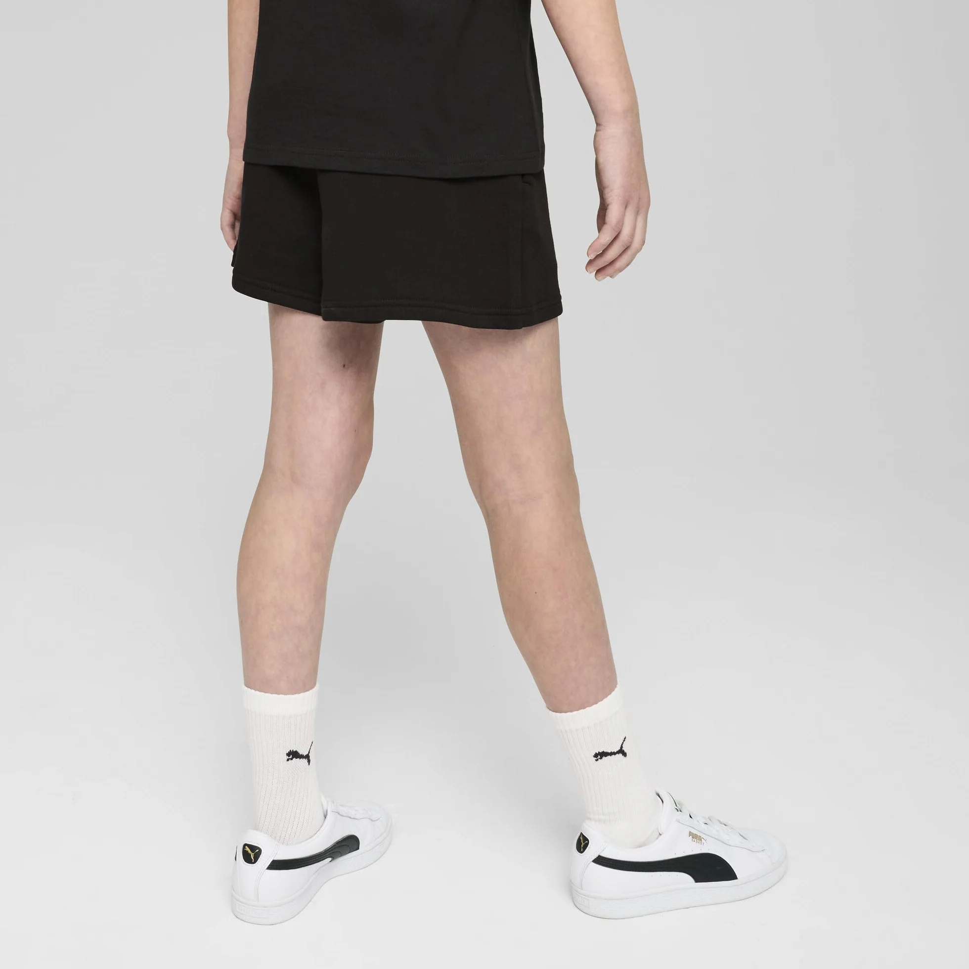 Puma Pantalones Cortos de Punto para niña ESS Small No. 1 Logo Shorts TR G