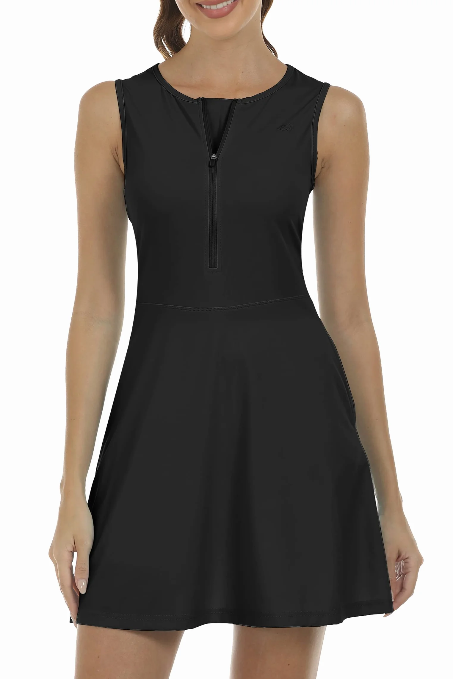 JINSHI Vestido Tenis Golf Mujer con Pantalones Cortos Deportivo para Correr