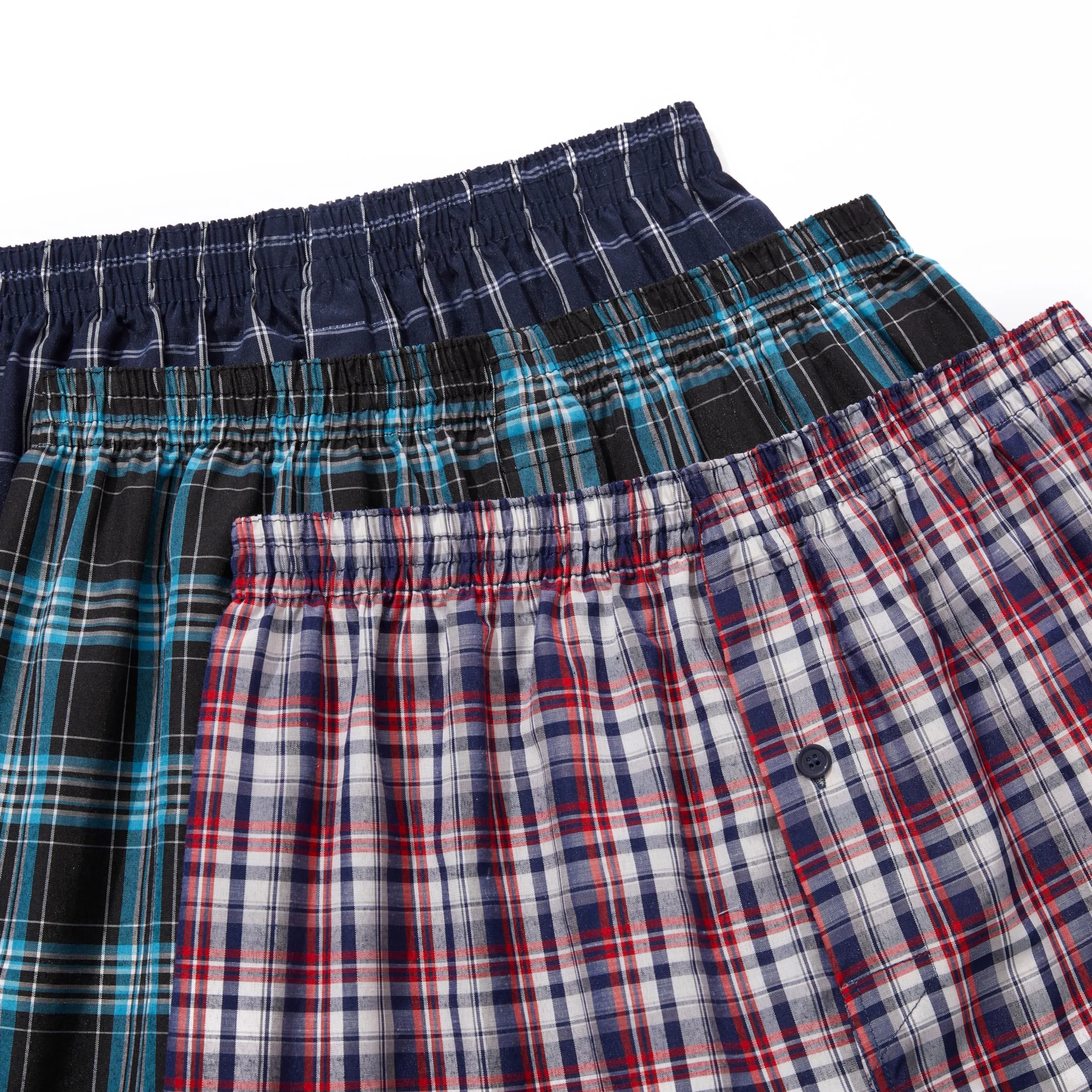 JupiterSecret Calzoncillos Hombre Boxer Americanos, Algodón Suave, Cómodos Boxer Hombre Pack, Cintura Elástica, 6 o 10 Piezas