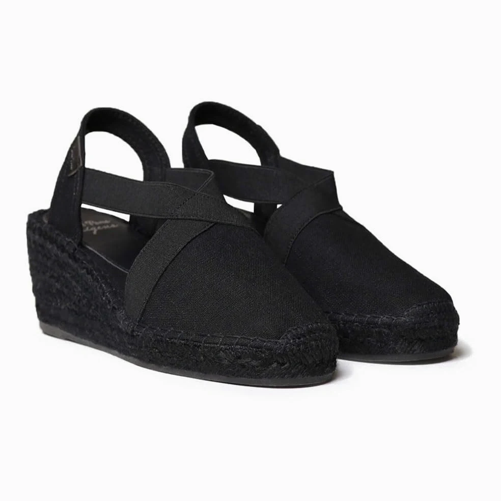 TONI PONS - Alpargatas Negras - Textil