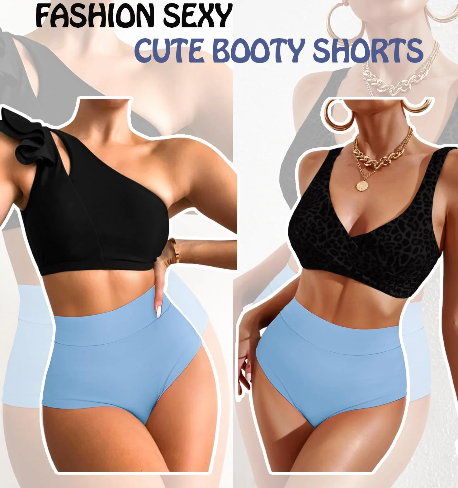 Pantalones cortos de yoga para mujer cintura alta espalda V elastano levantamiento glúteos