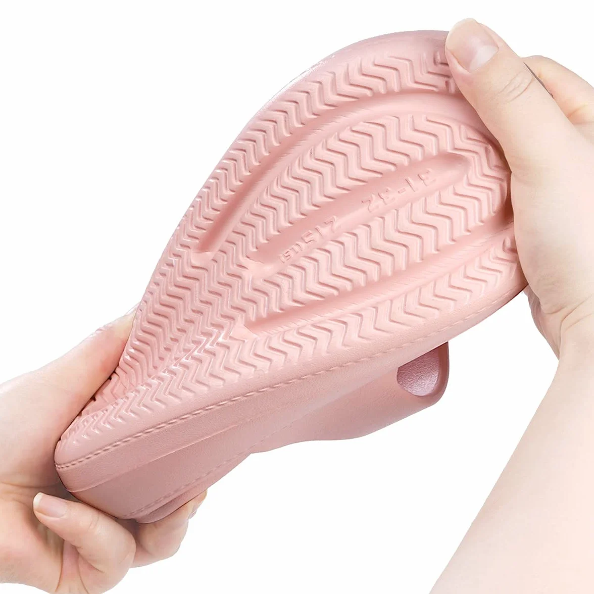 Gaatpot Zapatilla de Baño Niños Niña Chanclas Zapatos de Playa y Piscina Ajustable Doble Hebilla Sandalias Antideslizantes Rosa 33/34 EU