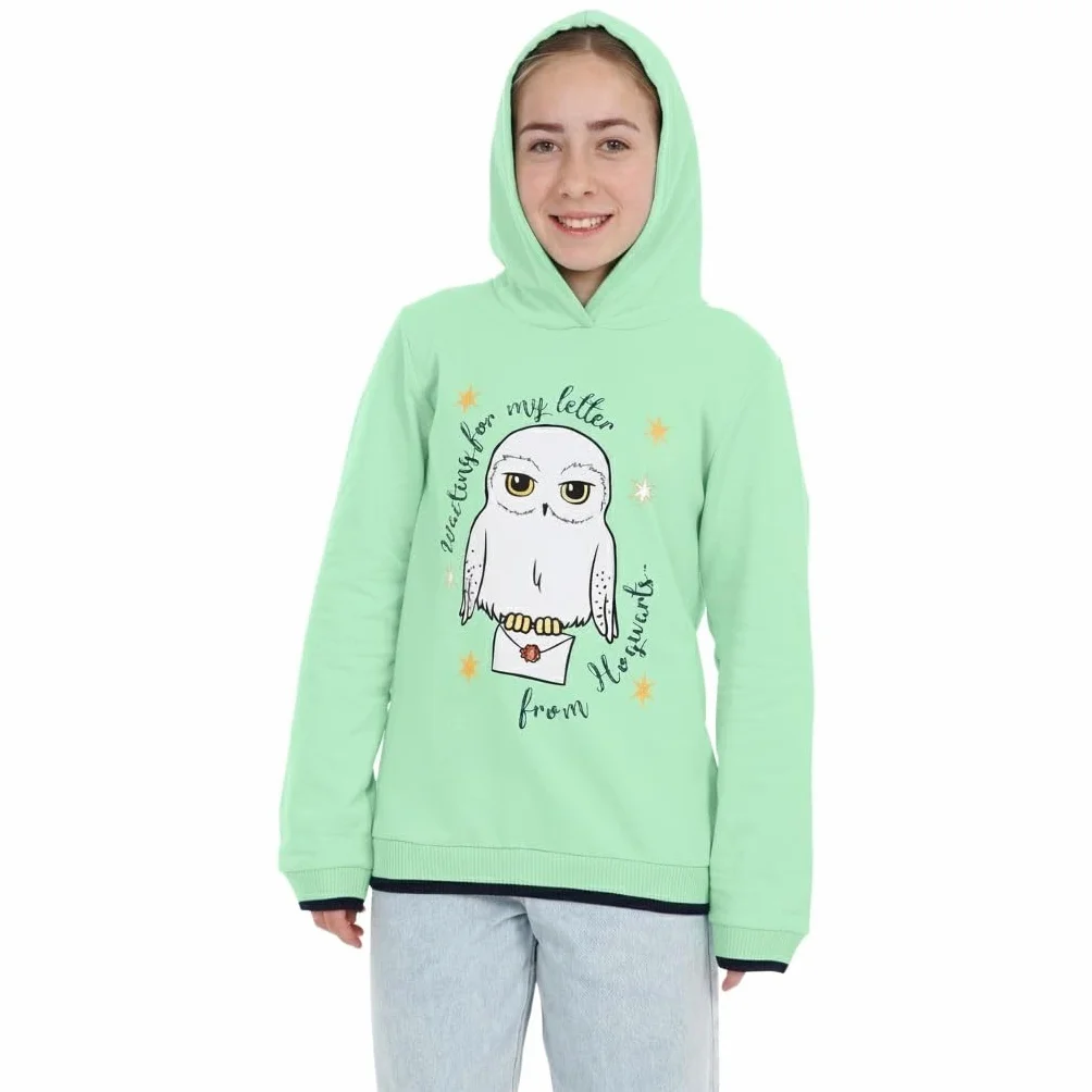 Harry Potter Sudadera Niña | Sudaderas Hedwig | Hoodie para Ninos