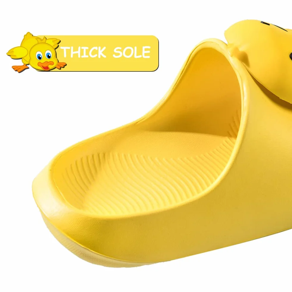 Chanclas de Playa Niña Niño Zapatos de Piscina Sandalias Ligero Antideslizante Pantuflas de Baño Ducha Unisex-niños Amarillo 762 21/22 (Tamaño de la Etiqueta 150mm)