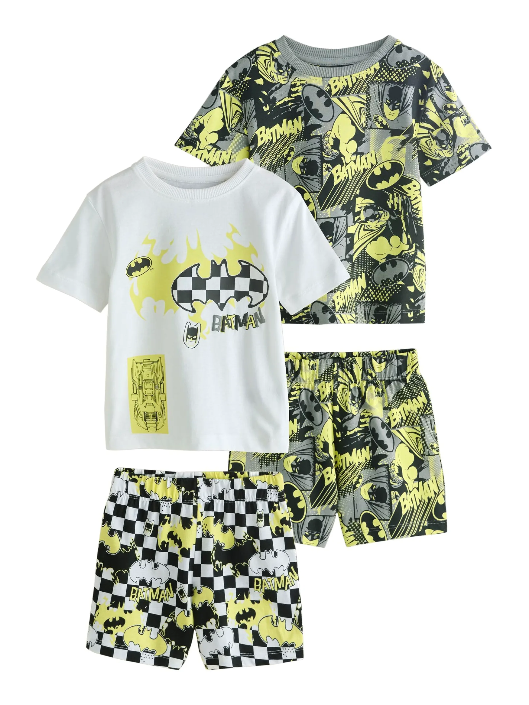 NEXT Niños Pack de 2 Pijamas Cortos de Batman