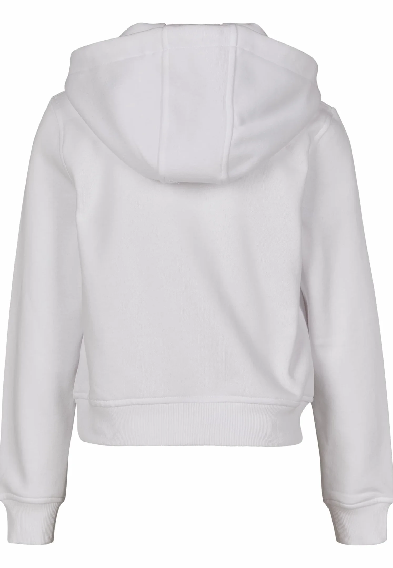 Build Your Brand Girls Cropped Sweat Hoody Sudadera con Capucha Niñas