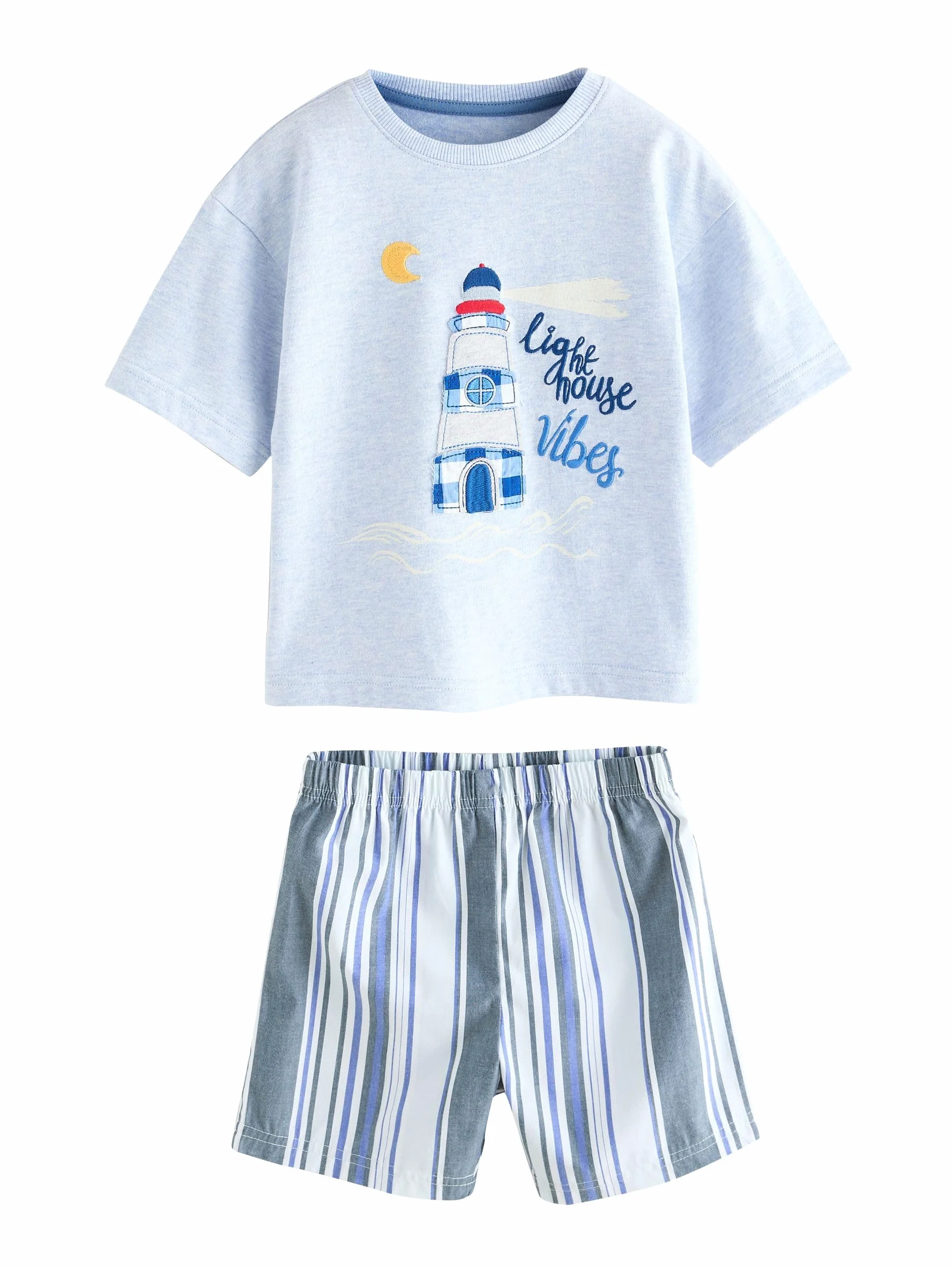 NEXT Niños Pack de 3 Pijamas Cortos Tejidos