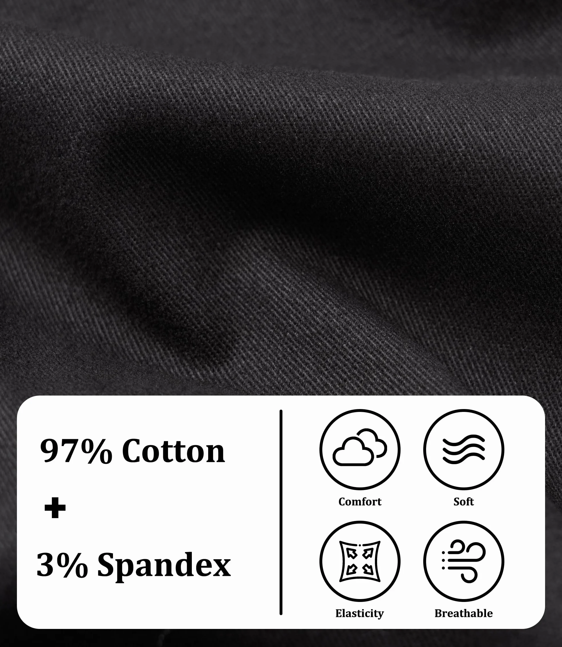 CAMLAKEE Pantalones de pierna recta para niños, pantalones chinos escolares con cremallera