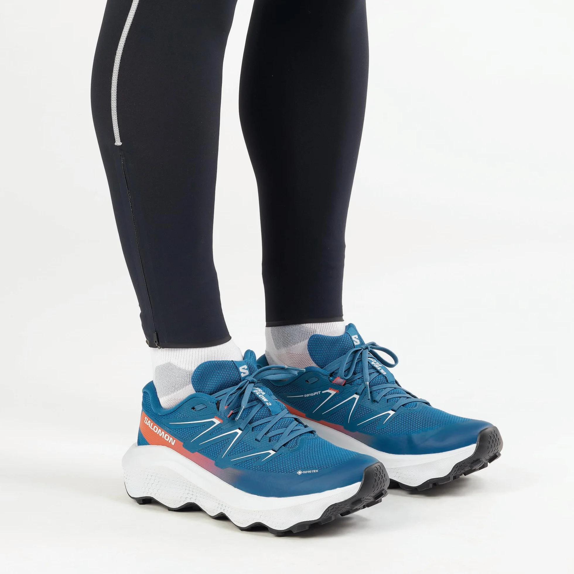 Salomon Ultra Flow Gore-Tex Impermeables Zapatillas de Senderismo, Hombre