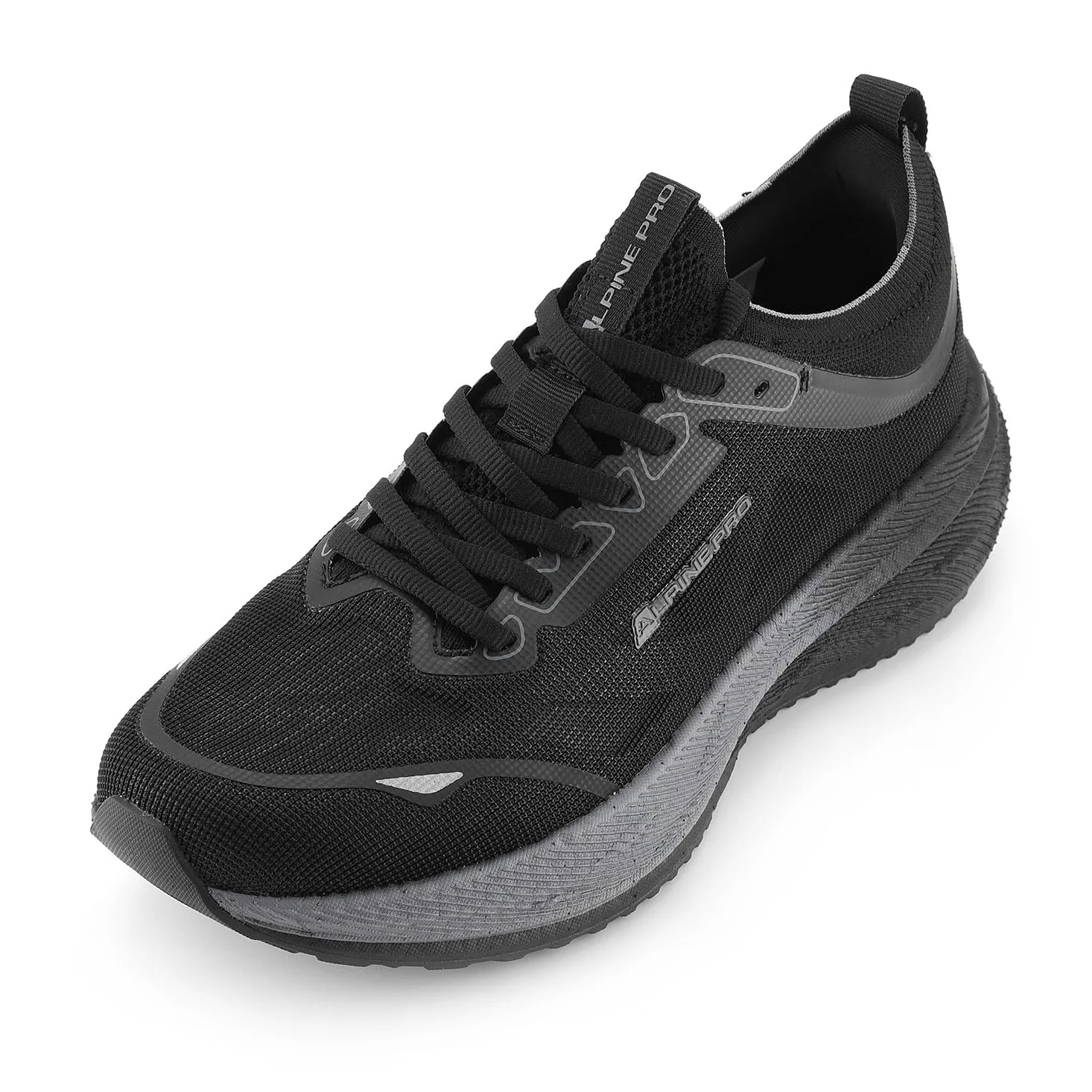 Alpine Pro NEGAD Zapatillas de correr para hombre, zapatillas deportivas para correr, correr, fitness, al aire libre, placa de carbono, puntera de poliuretano termoplástico, plantilla antibacteriana