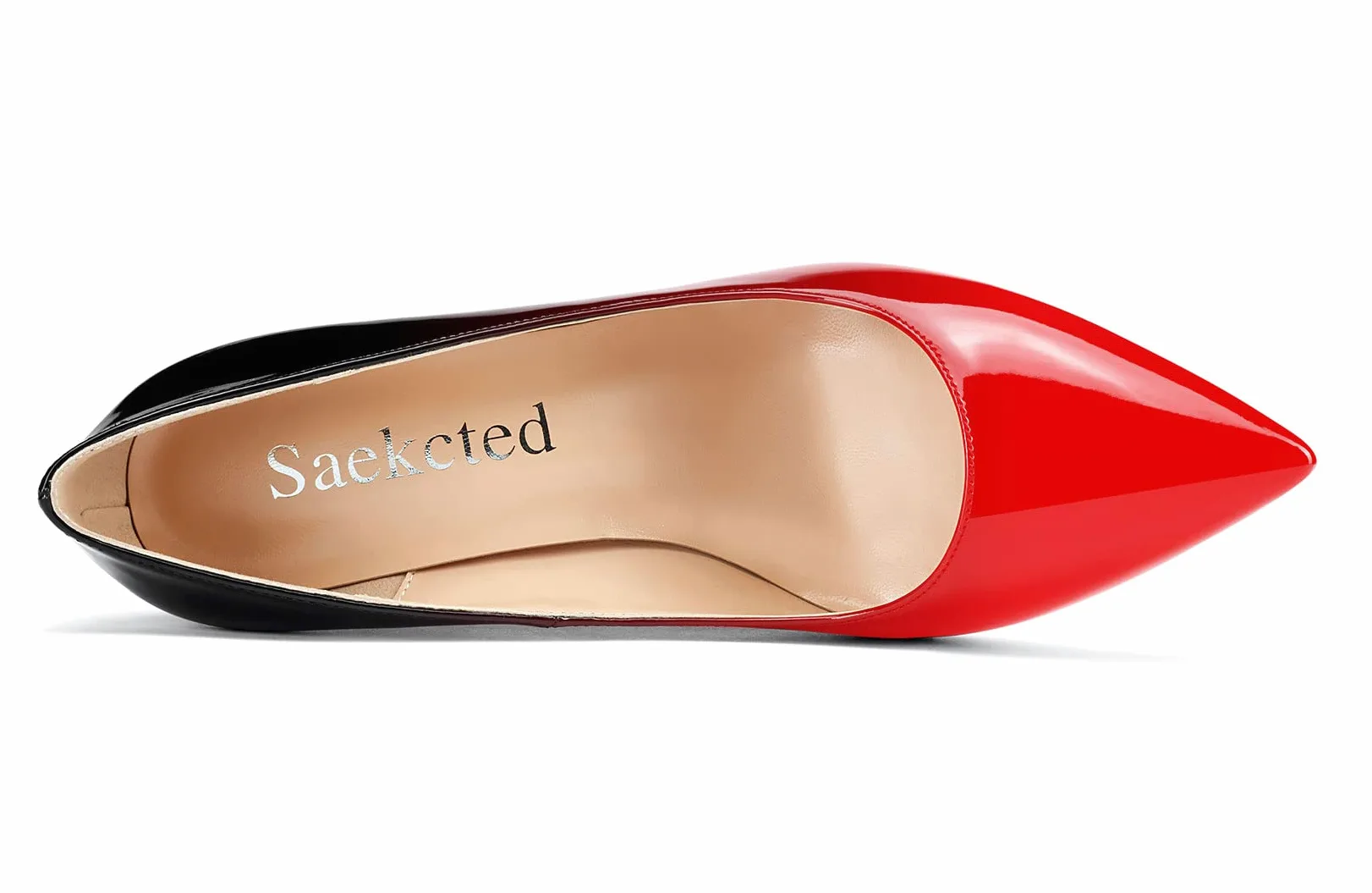 Saekcted Tacón Alto para Mujer Zapatos Noche Punta Puntiaguada Tacón 10 CM High Heels Pumps