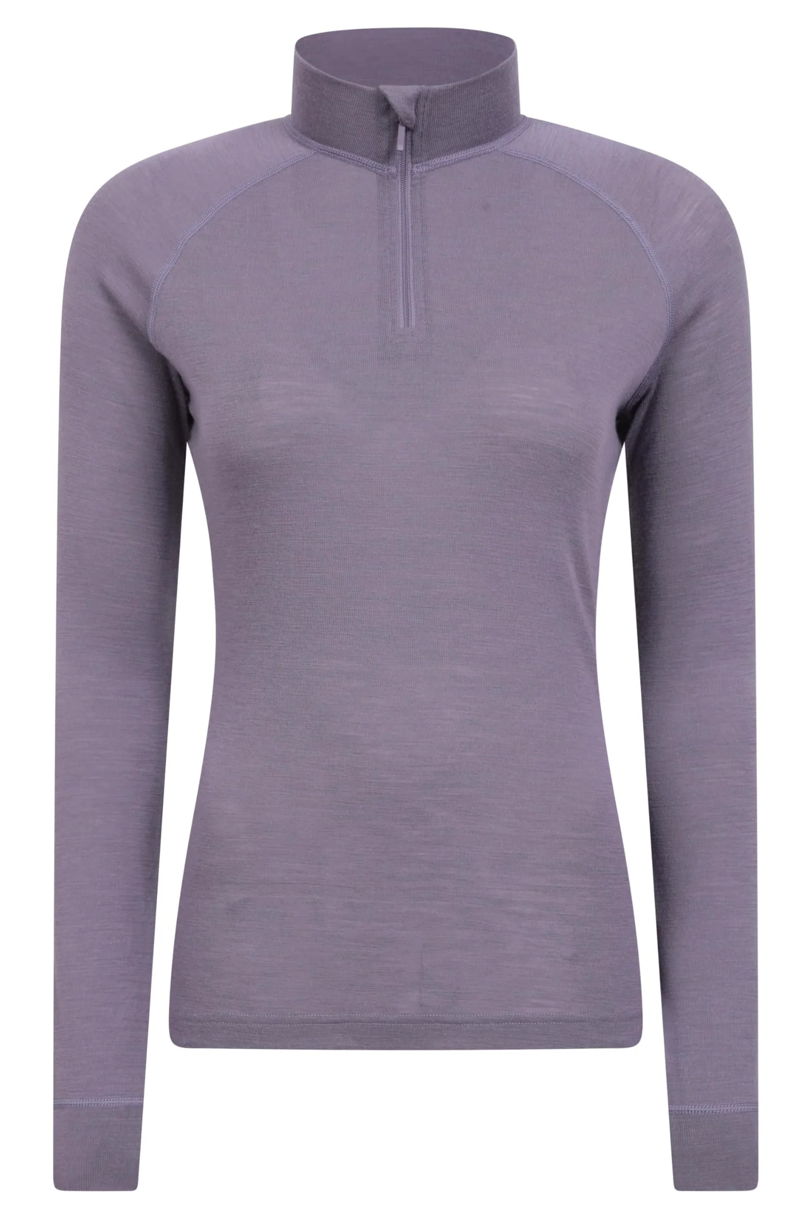 Mountain Warehouse Camiseta térmica para Mujer Merino - Camiseta térmica de Manga Larga para Mujer, Ligera y de fácil Cuidado - Lo Mejor para el Invierno
