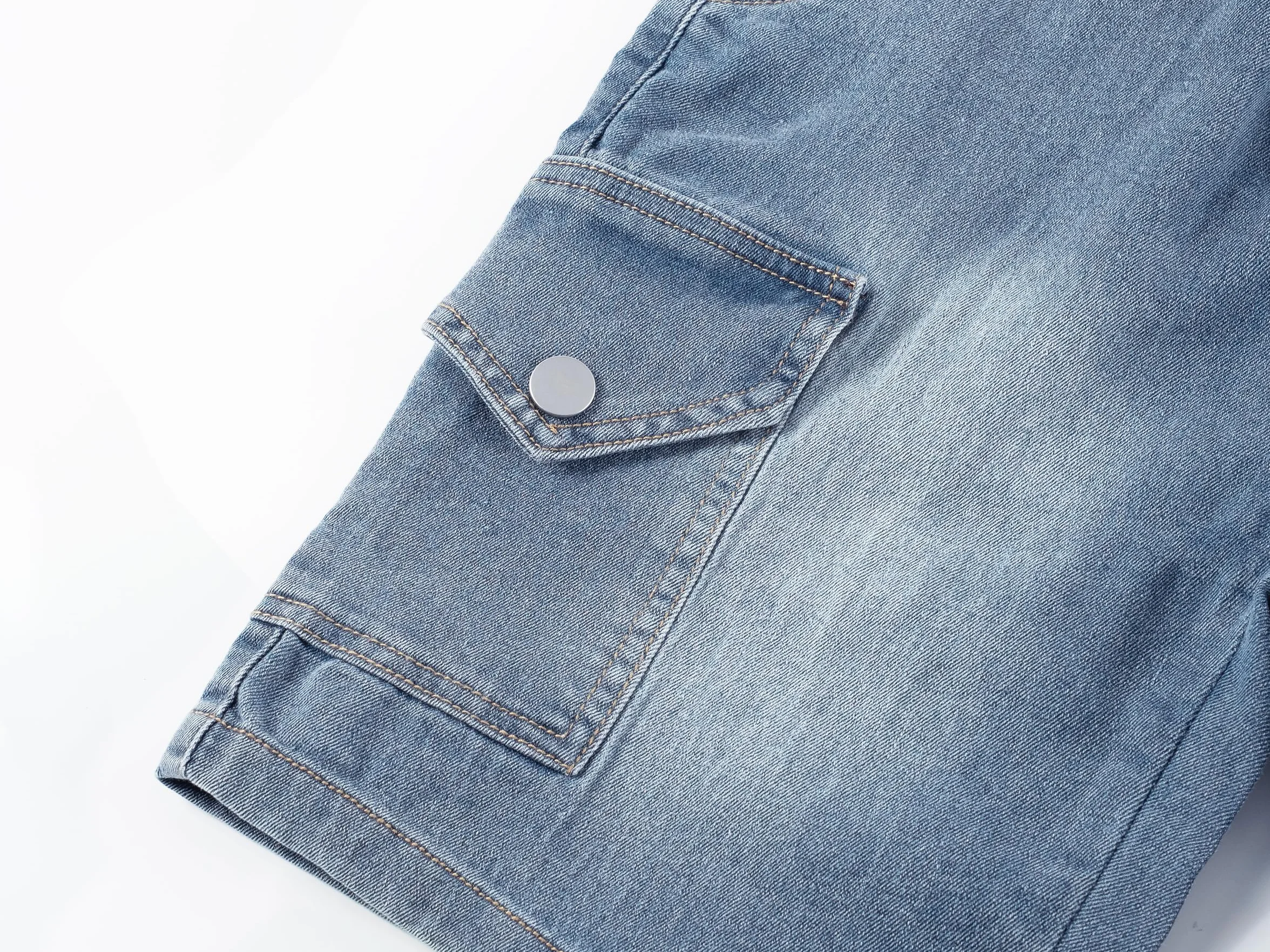 CAMLAKEE Pantalon Corto Cargo Niño Short