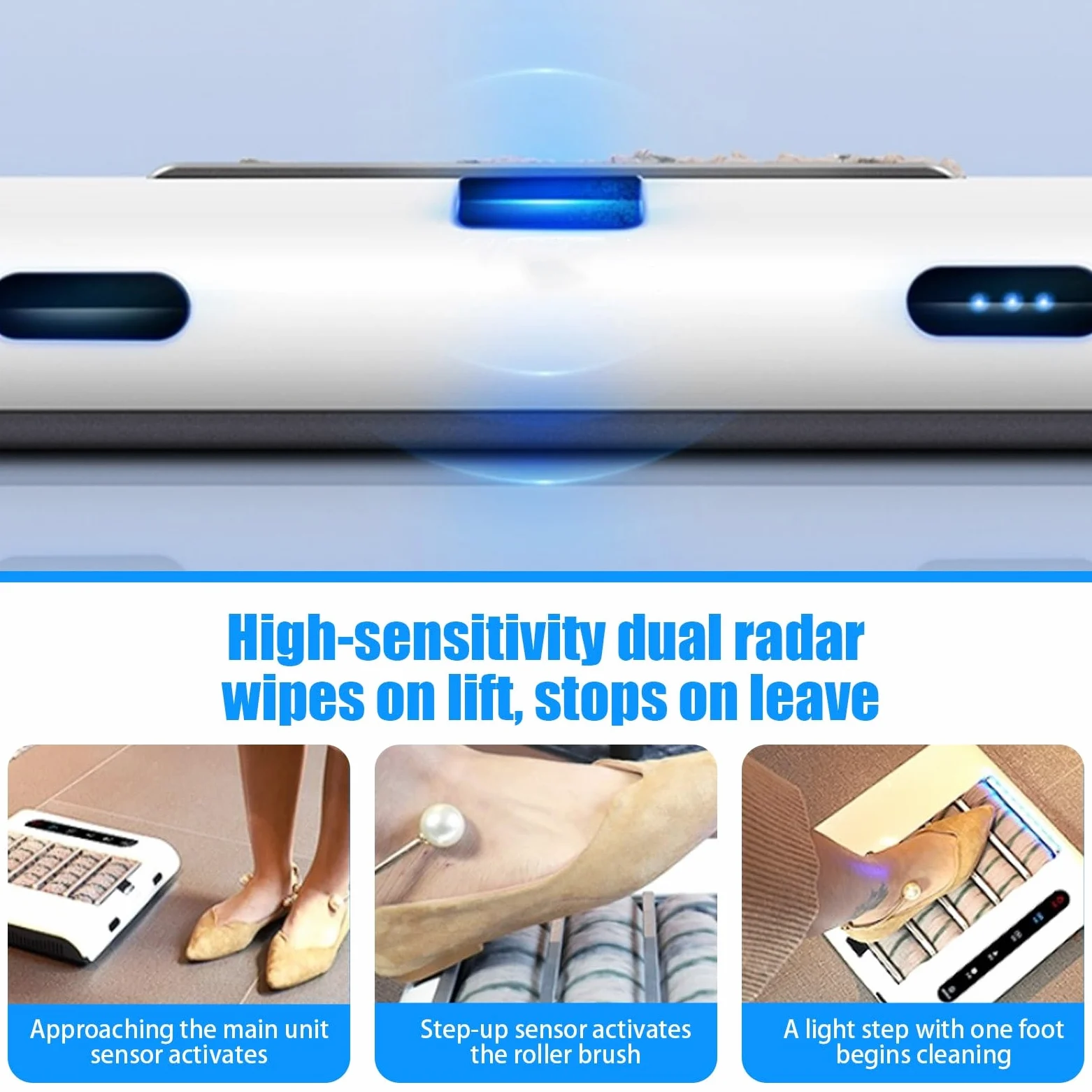Limpiador automático de zapatos, lavadora eléctrica de zapatos con succión de 1000 pa, máquina de limpieza de zapatos recargable sin agua para uso en casa y oficina